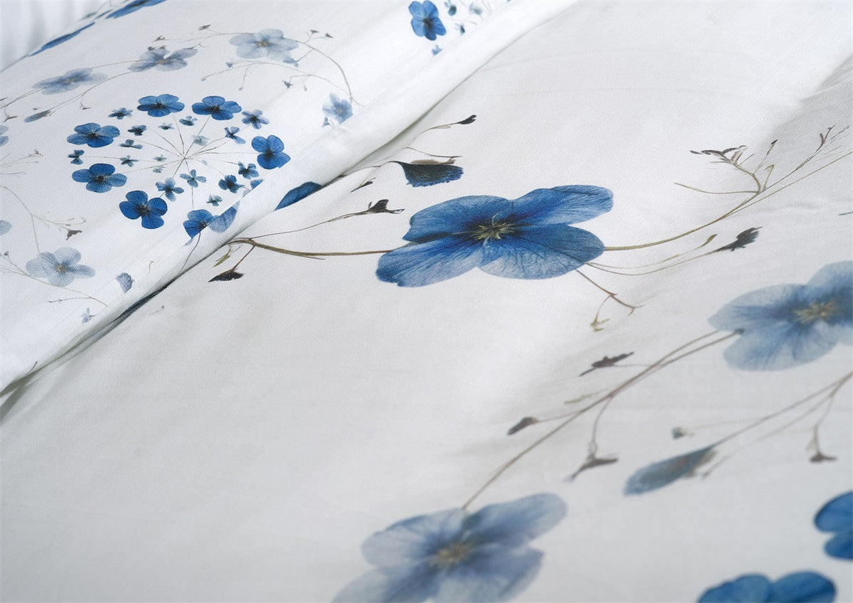 Heckettlane Bettbezug Satin Zoe Weiß