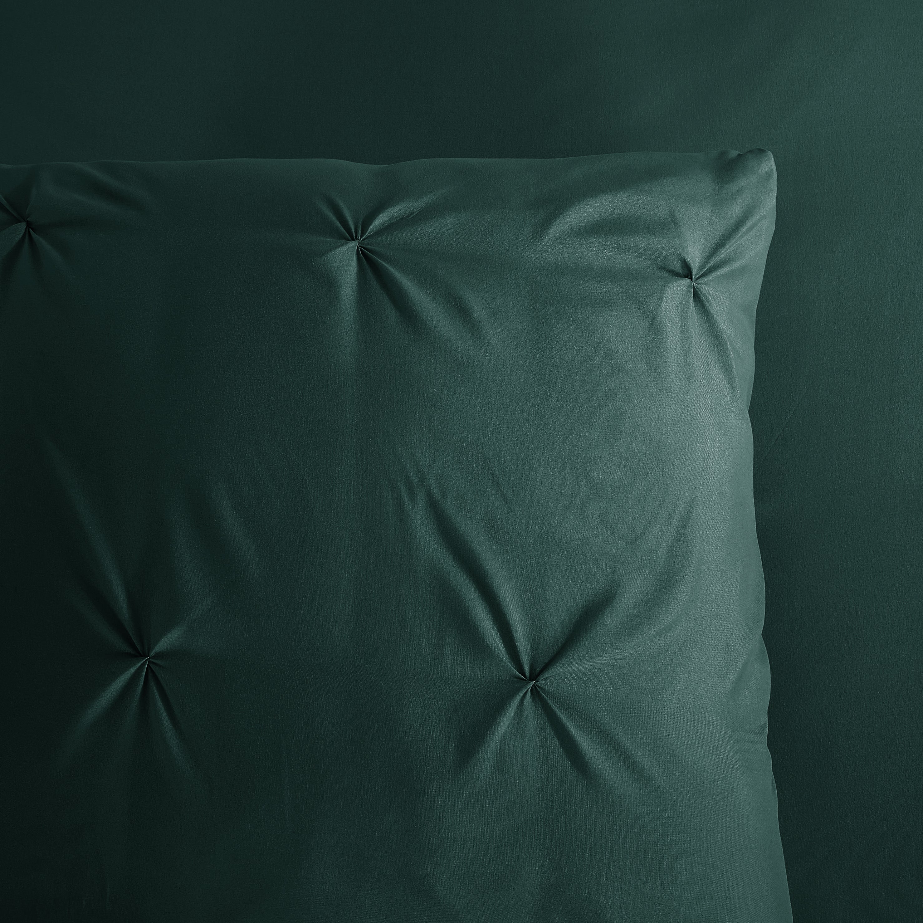Pure Dekbedovertrek Microfiber Elegance - Dark Green
