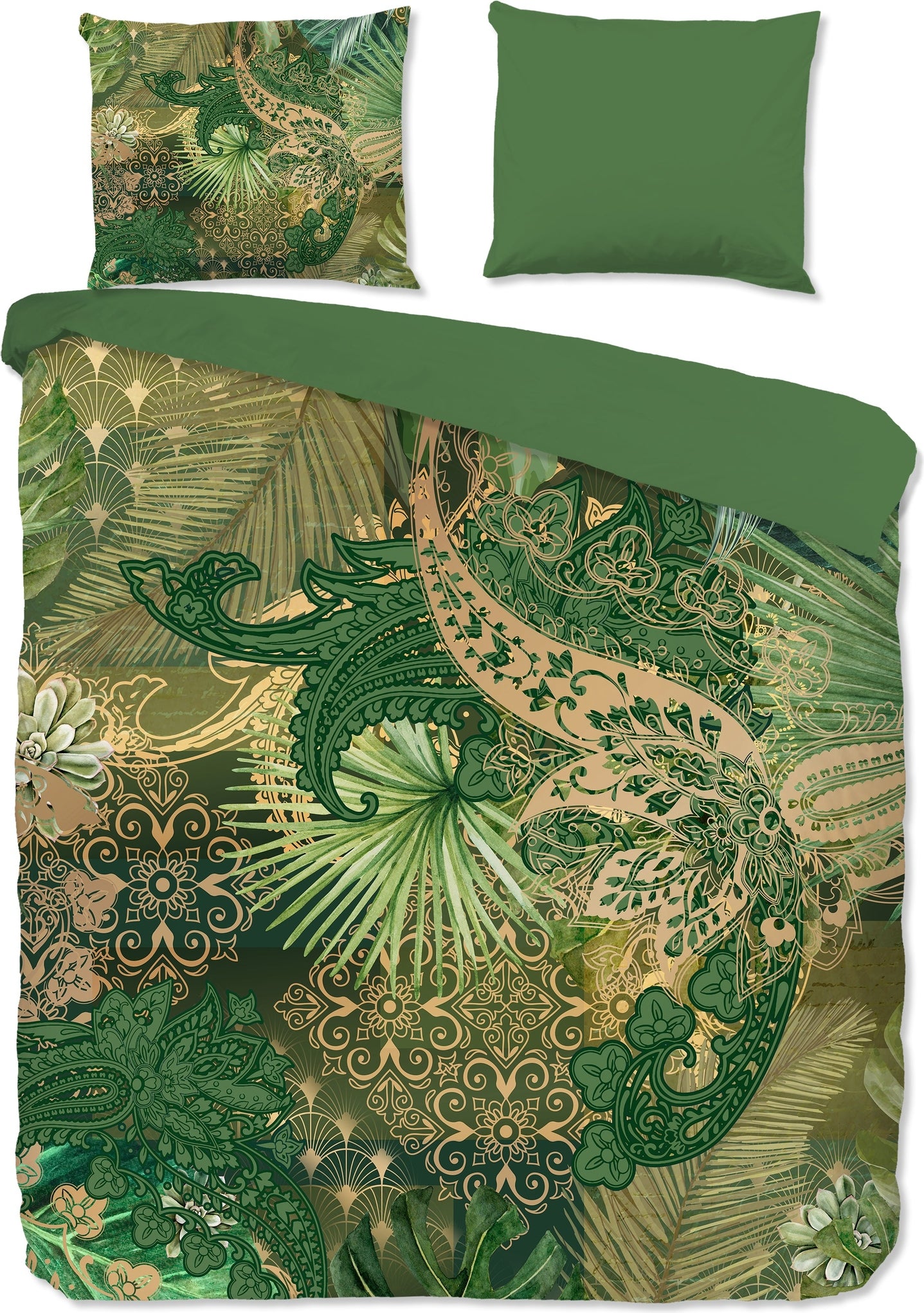 Pure Dekbedovertrek Microfiber Louise - Green