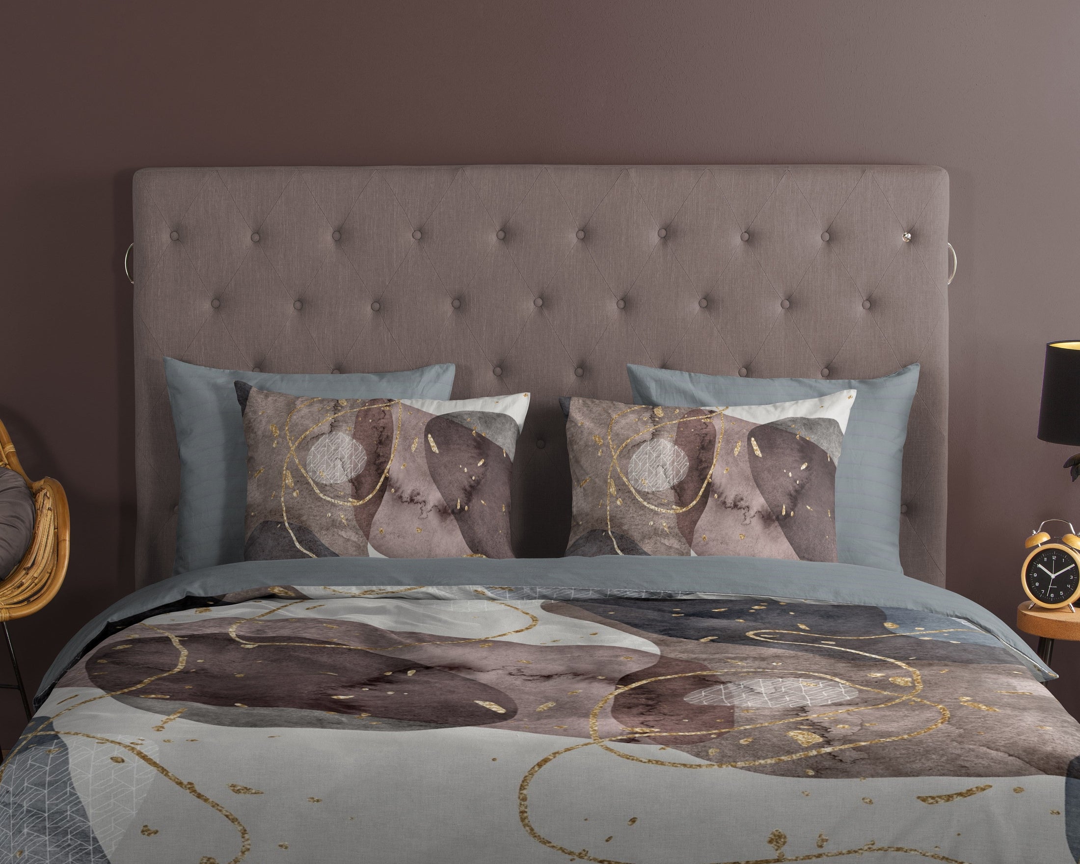 Good Morning Dekbedovertrek Katoen Zayn - Grey