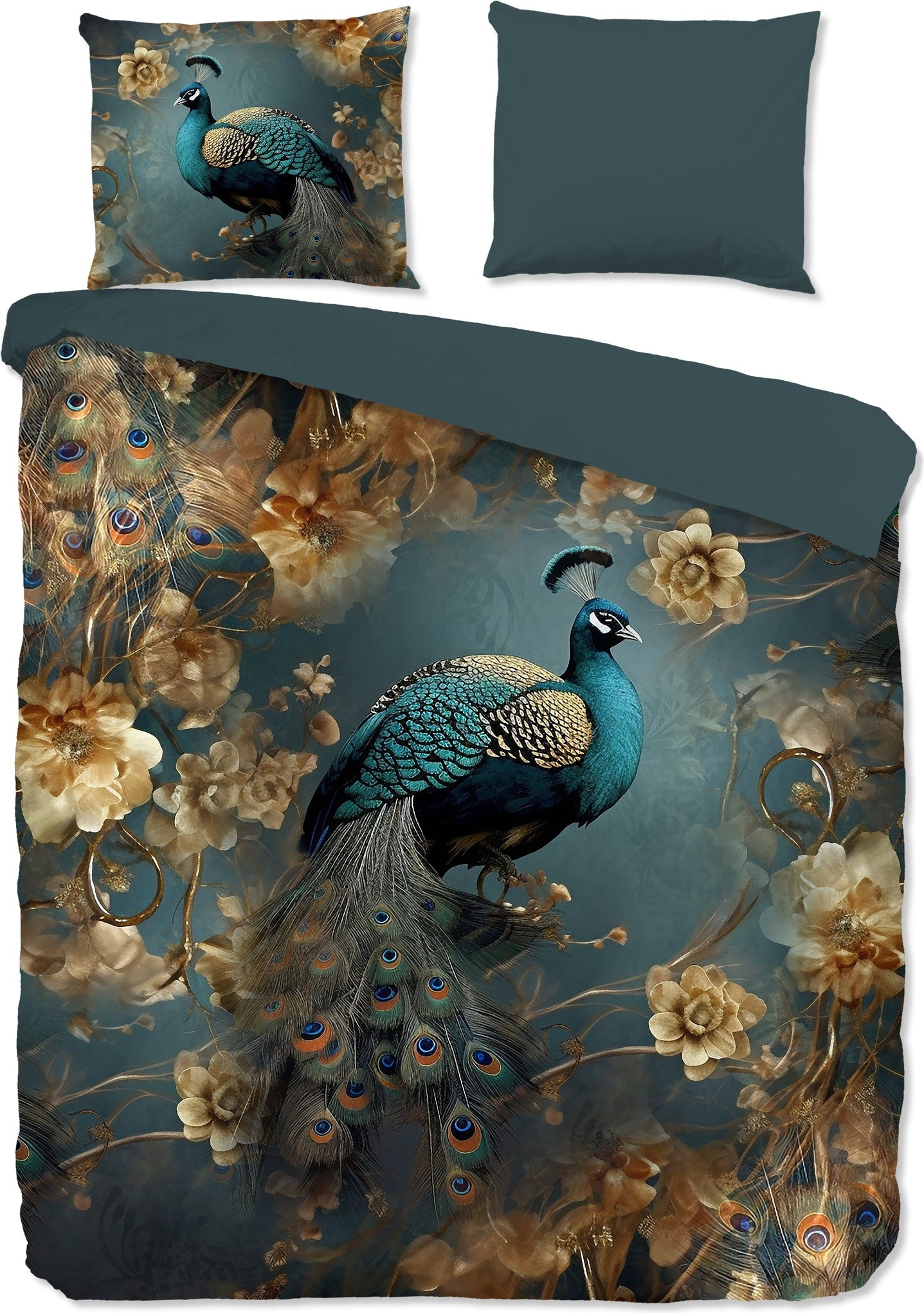 Pure Dekbedovertrek Microfiber Savaya - Petrol