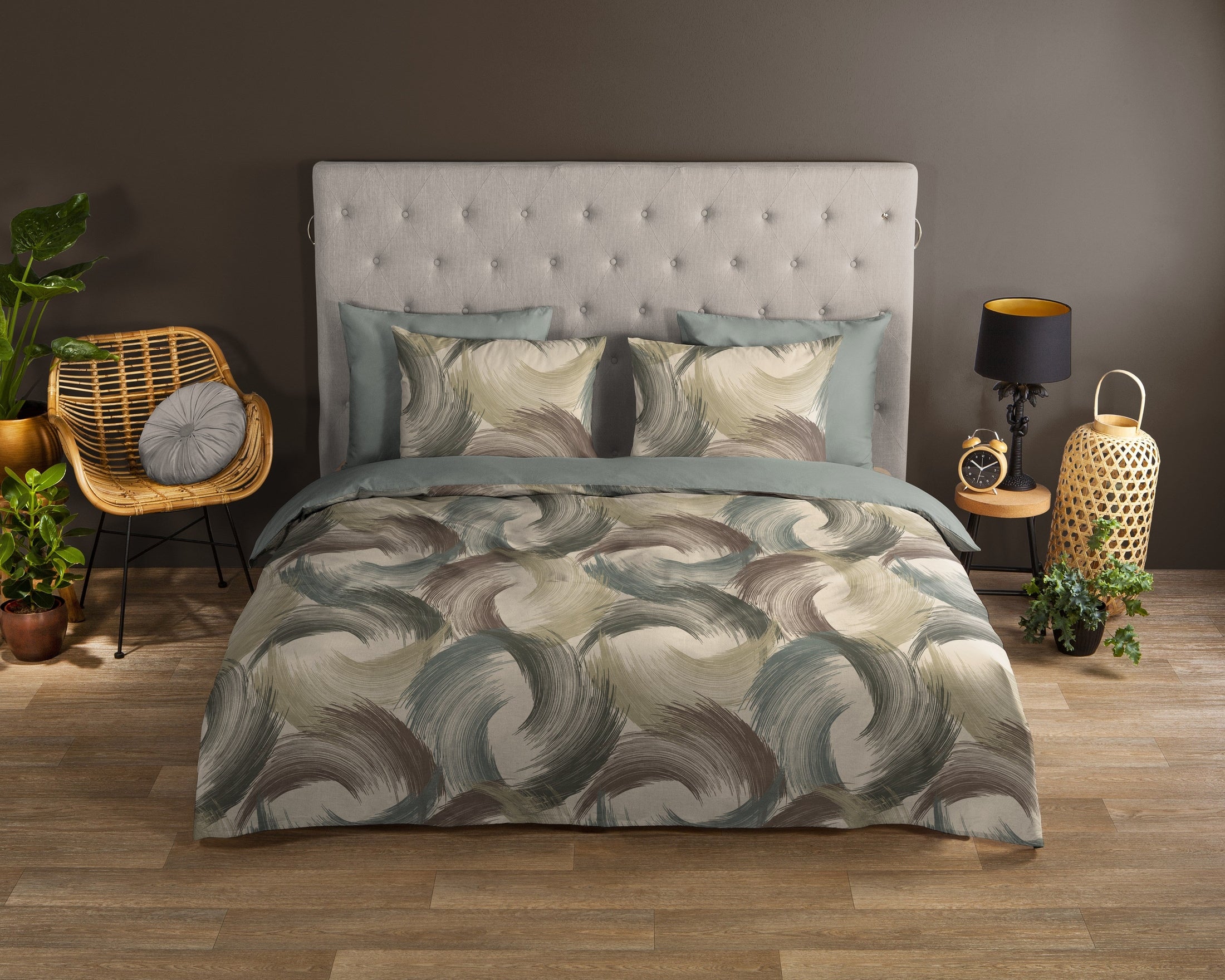 Good Morning Dekbedovertrek Katoen Gaston - Multi