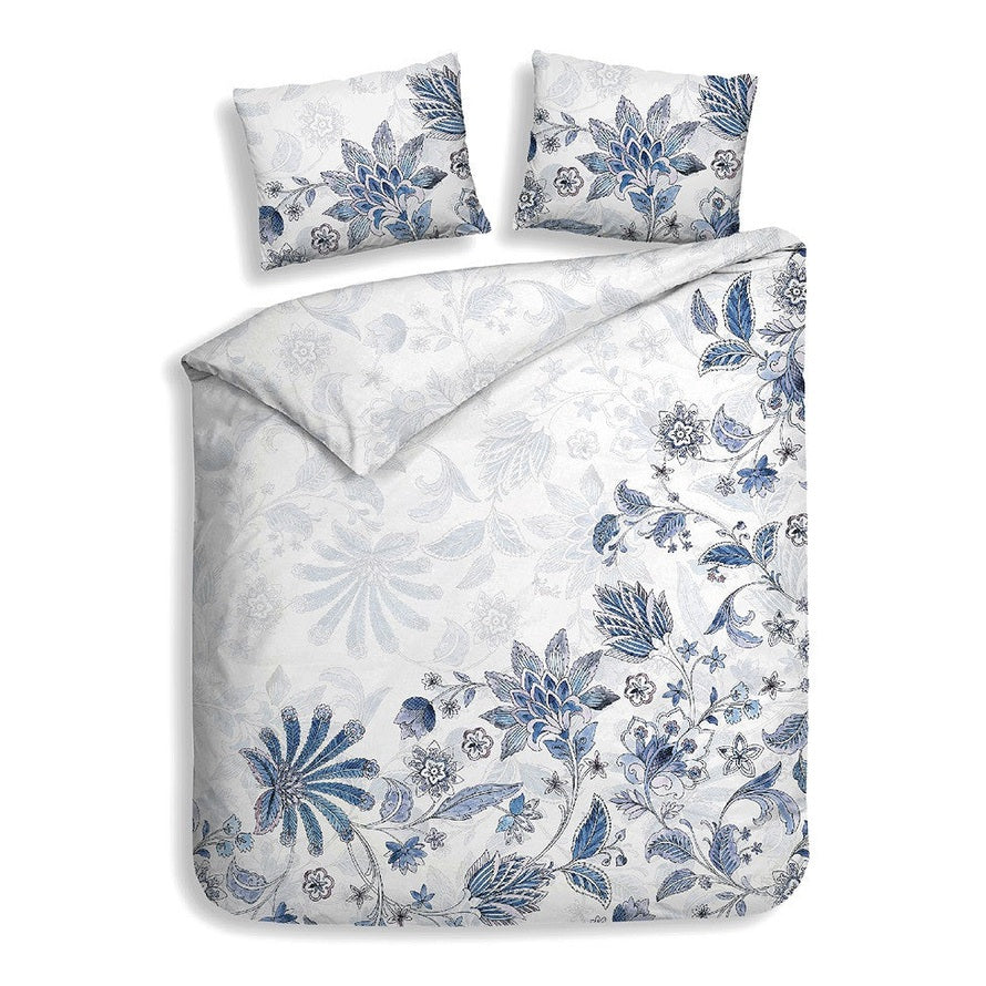 Heckettlane Bettbezug Satin Asia Weiß