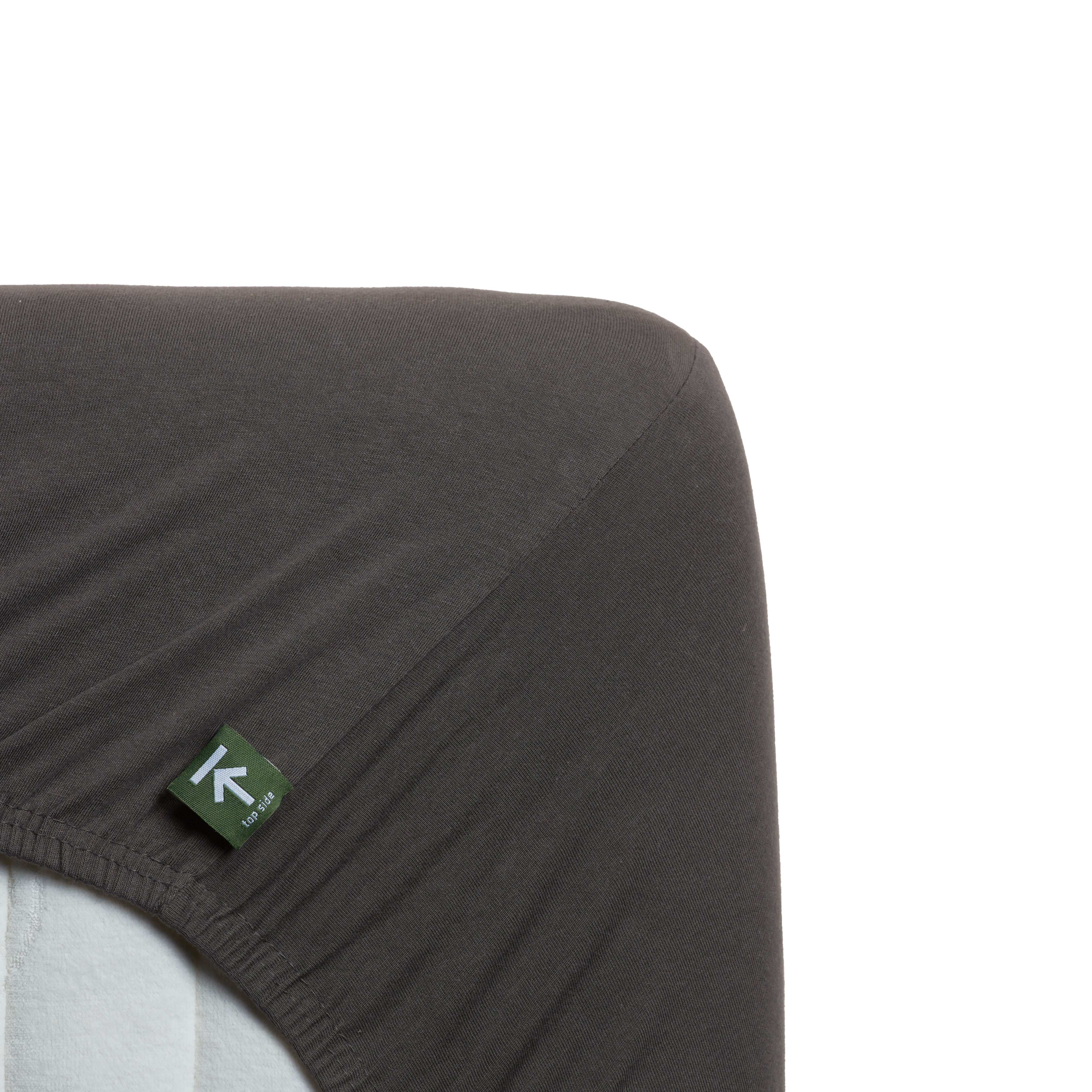 Beddinghouse split topper hoeslaken jersey Antraciet #maat_180 x 200/220 cm