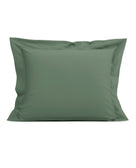 Heckettlane kussensloop Elementi Calla Green satijn
