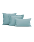 Heckettlane kussensloop Elementi Sphere Blue satijn