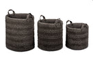 Heckettlane wasmand Roberto Dark Grey