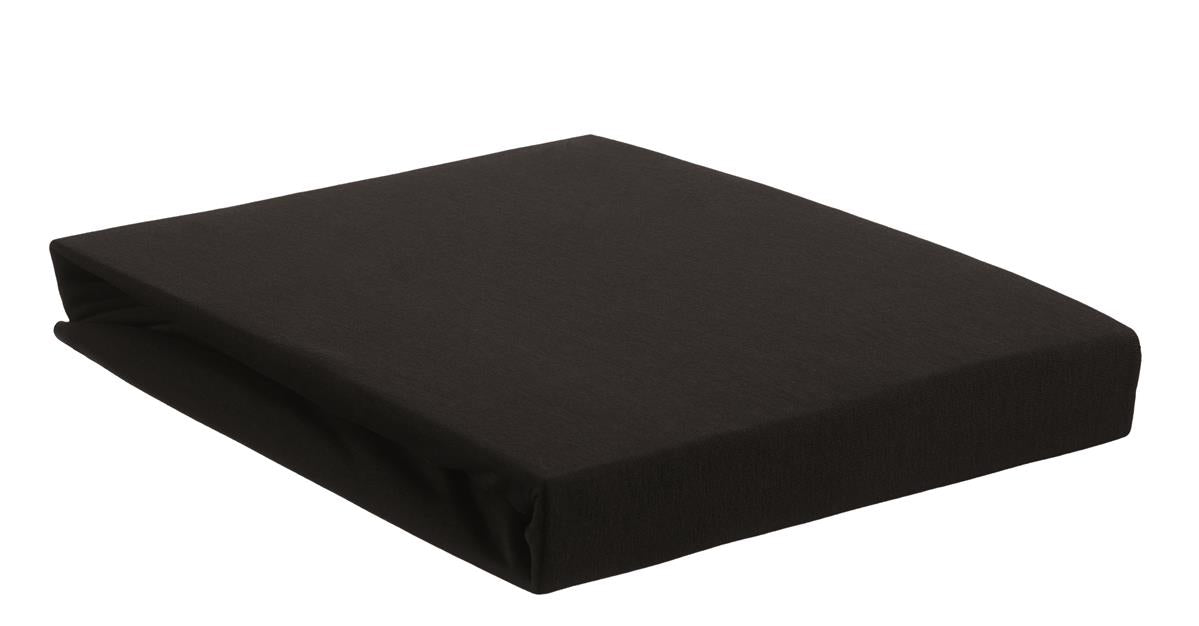 Beddinghouse Hoeslaken Jersey Stretch Black
