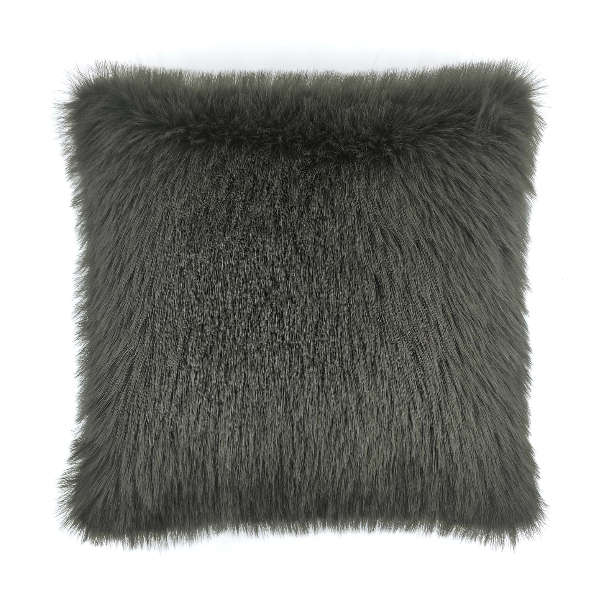 Heckettlane sierkussen Perle Classic Grey imitatiebont