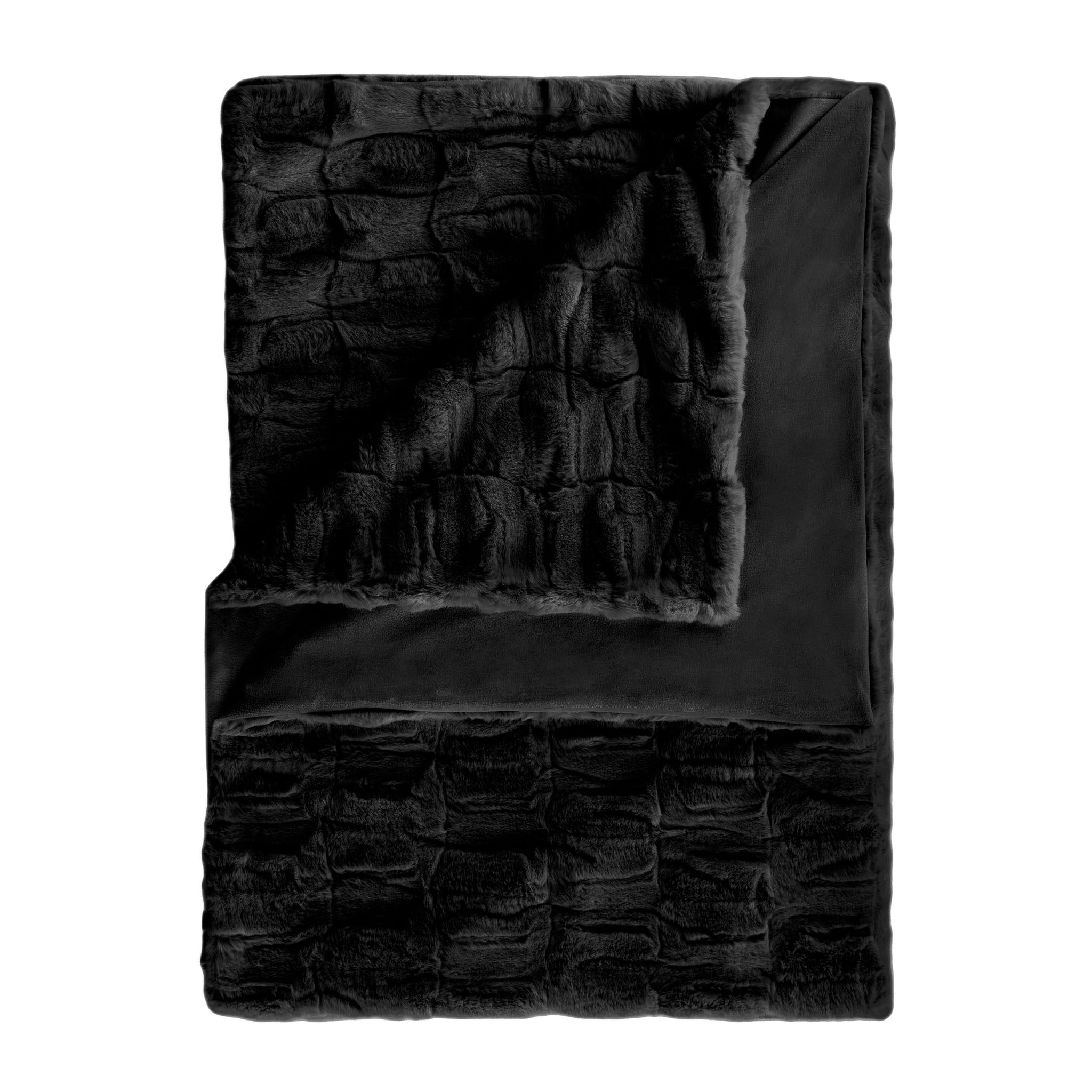 Heckettlane plaid Delphi Black is Black imitatiebont