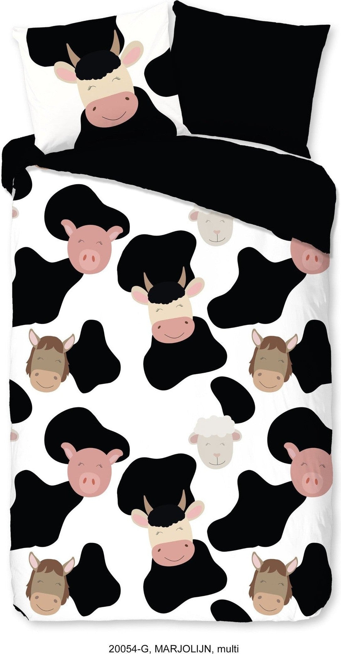 Good Morning Dekbedovertrek Katoen Marjolijn Multi