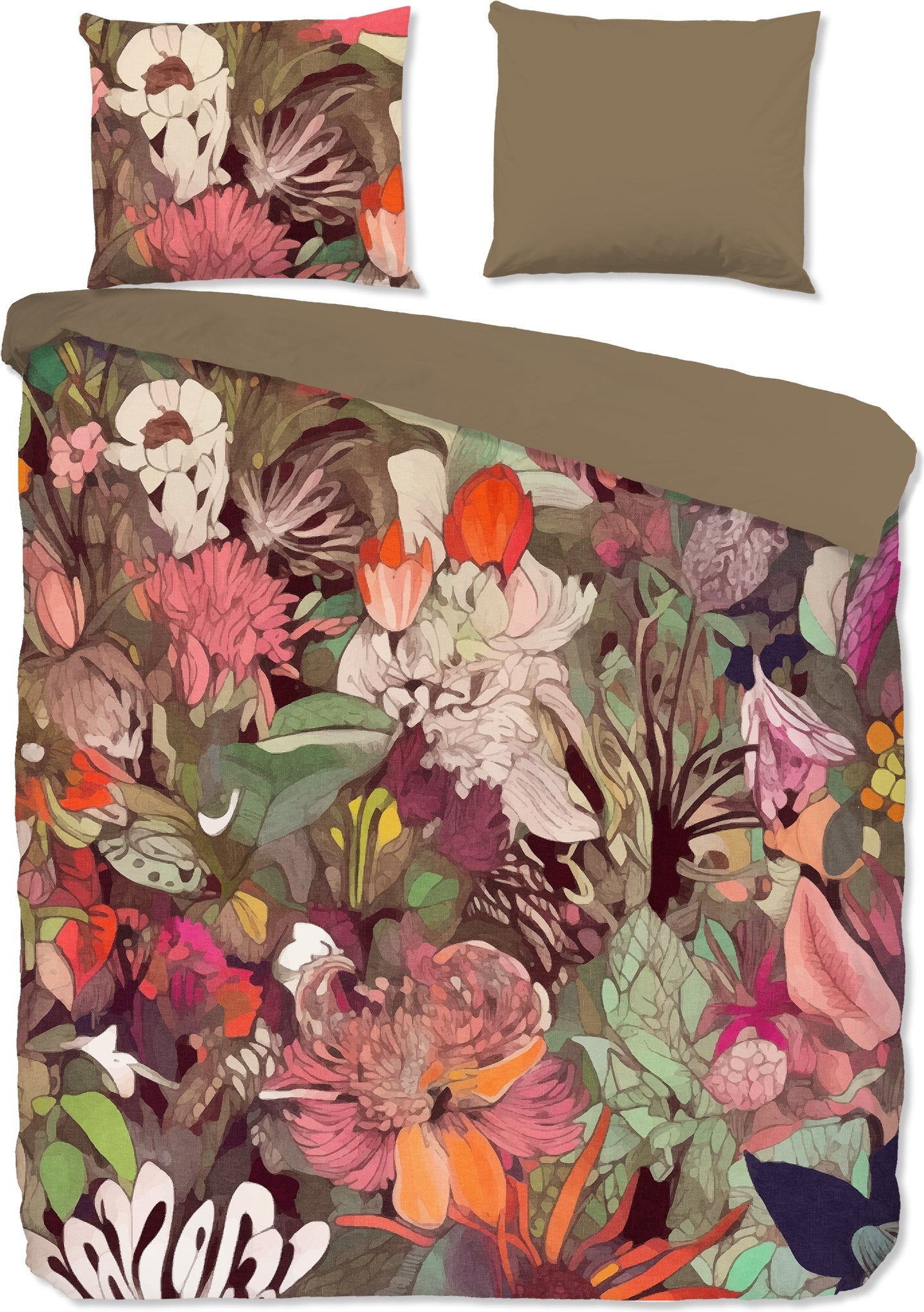 Good Morning Dekbedovertrek Katoen Marcus - Multi