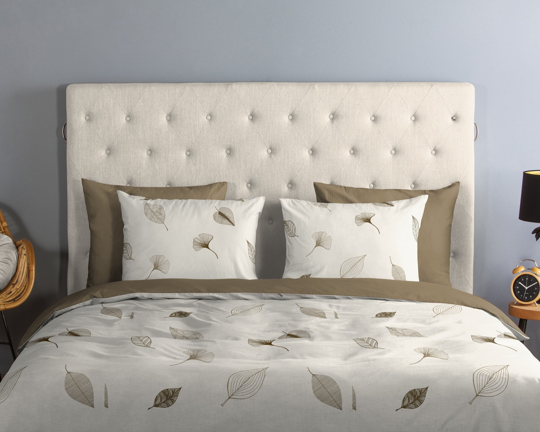 Good Morning Dekbedovertrek Katoen Saar - Ecru