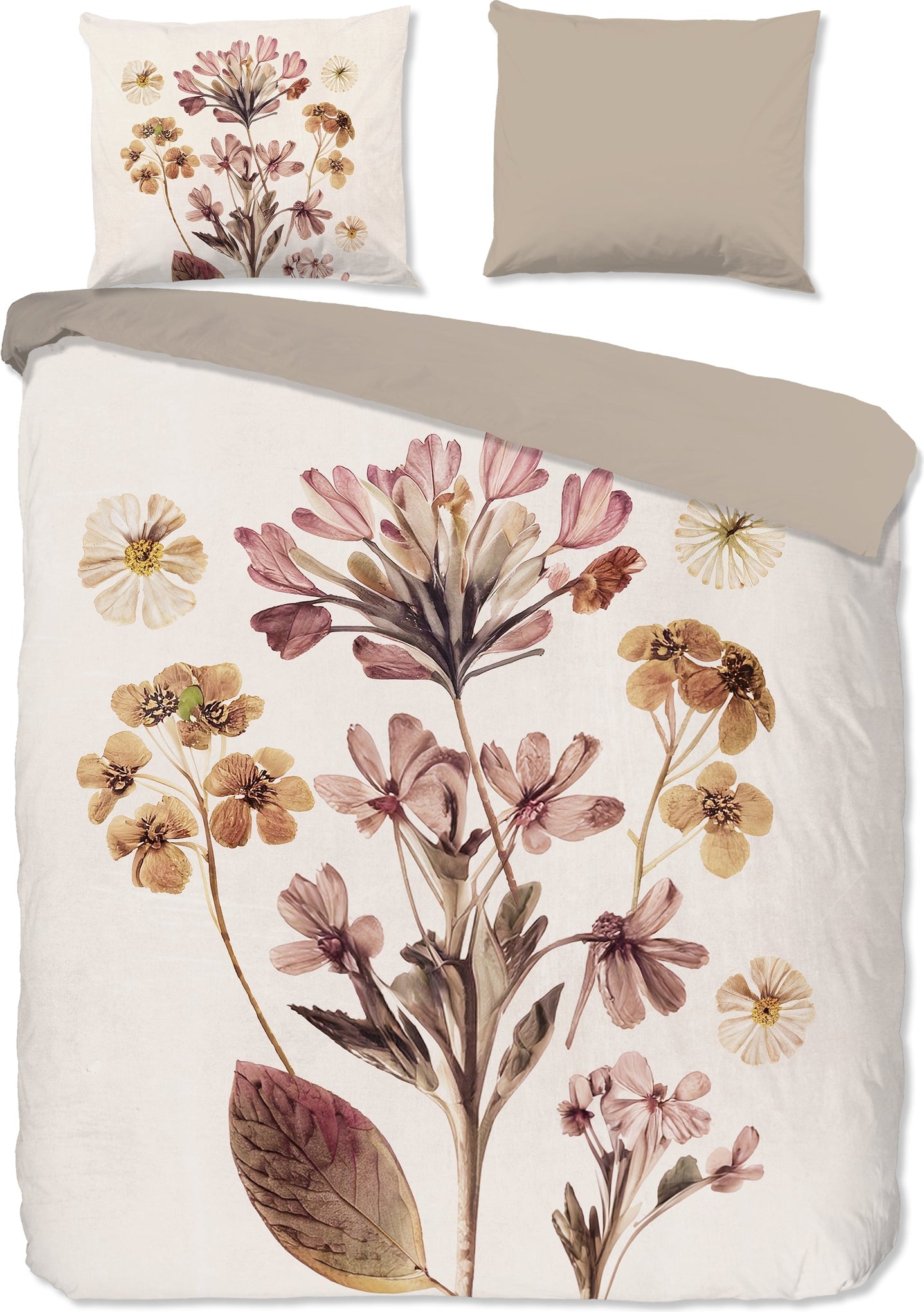 Pure Dekbedovertrek Microfiber Okuyasu - Sand