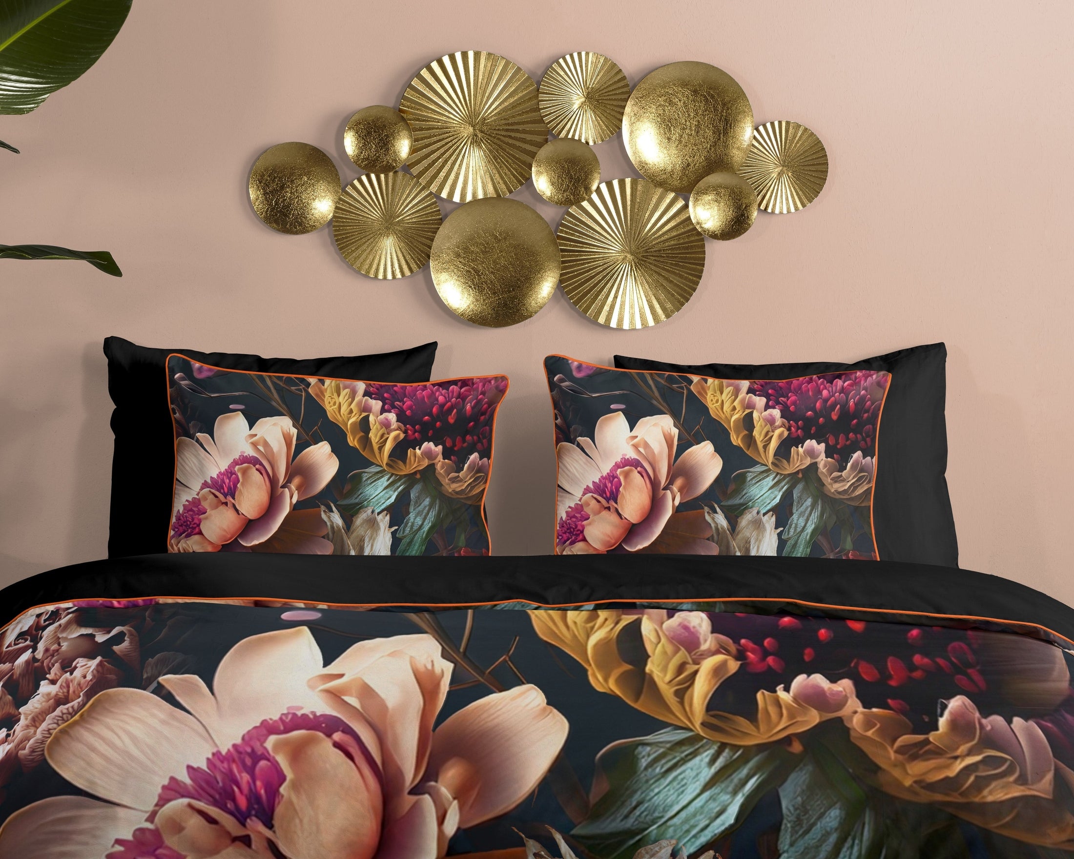 Descanso Dekbedovertrek Satijn Straizo - Anthracite