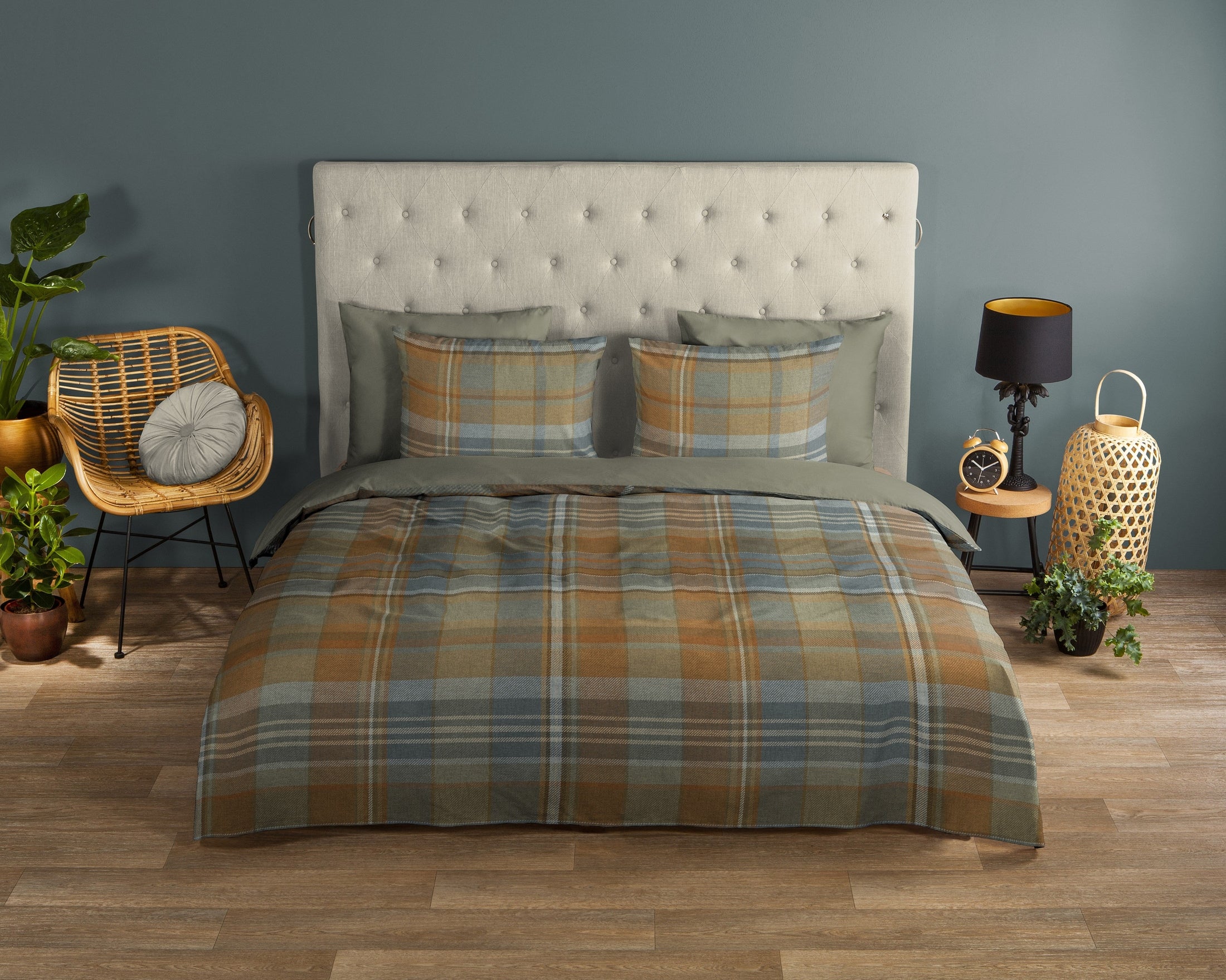 Good Morning Dekbedovertrek Katoen Humfried - Brown