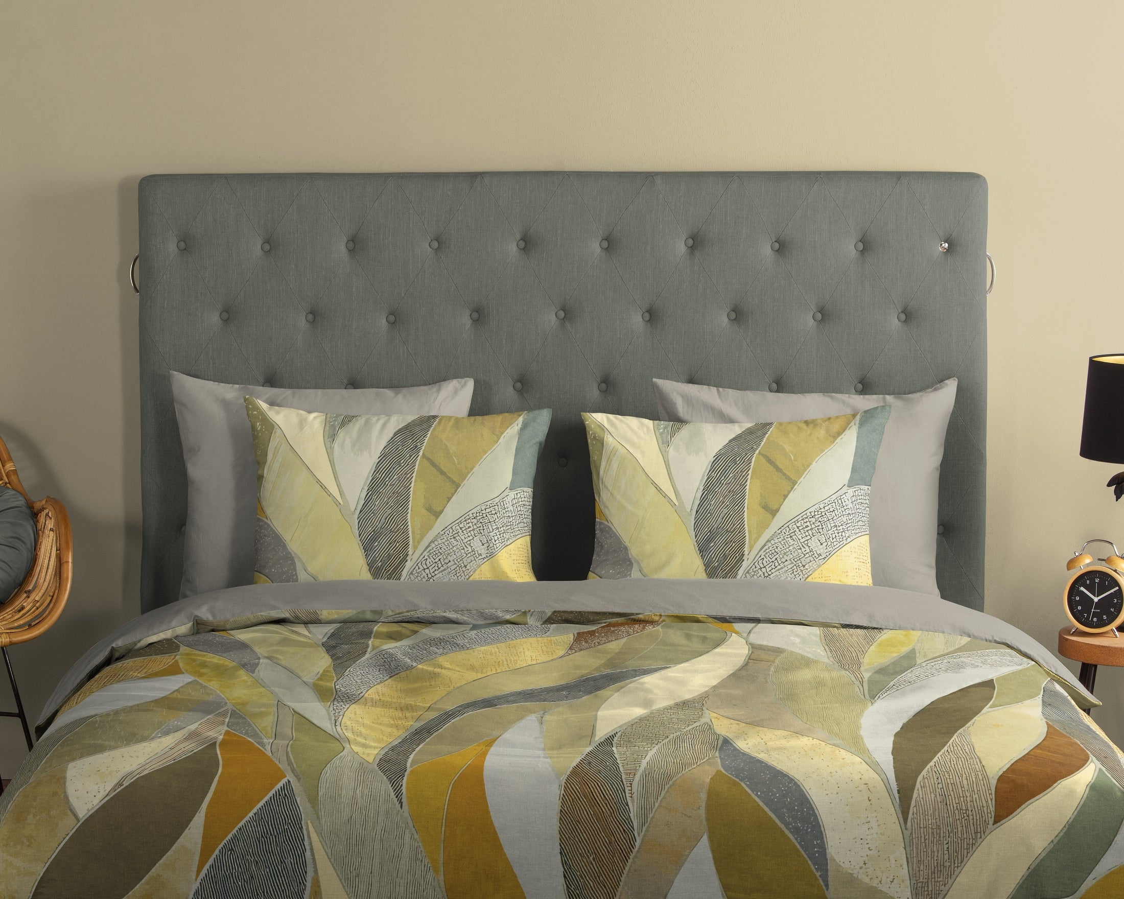 Good Morning Dekbedovertrek Katoen Yellowstone - Grey