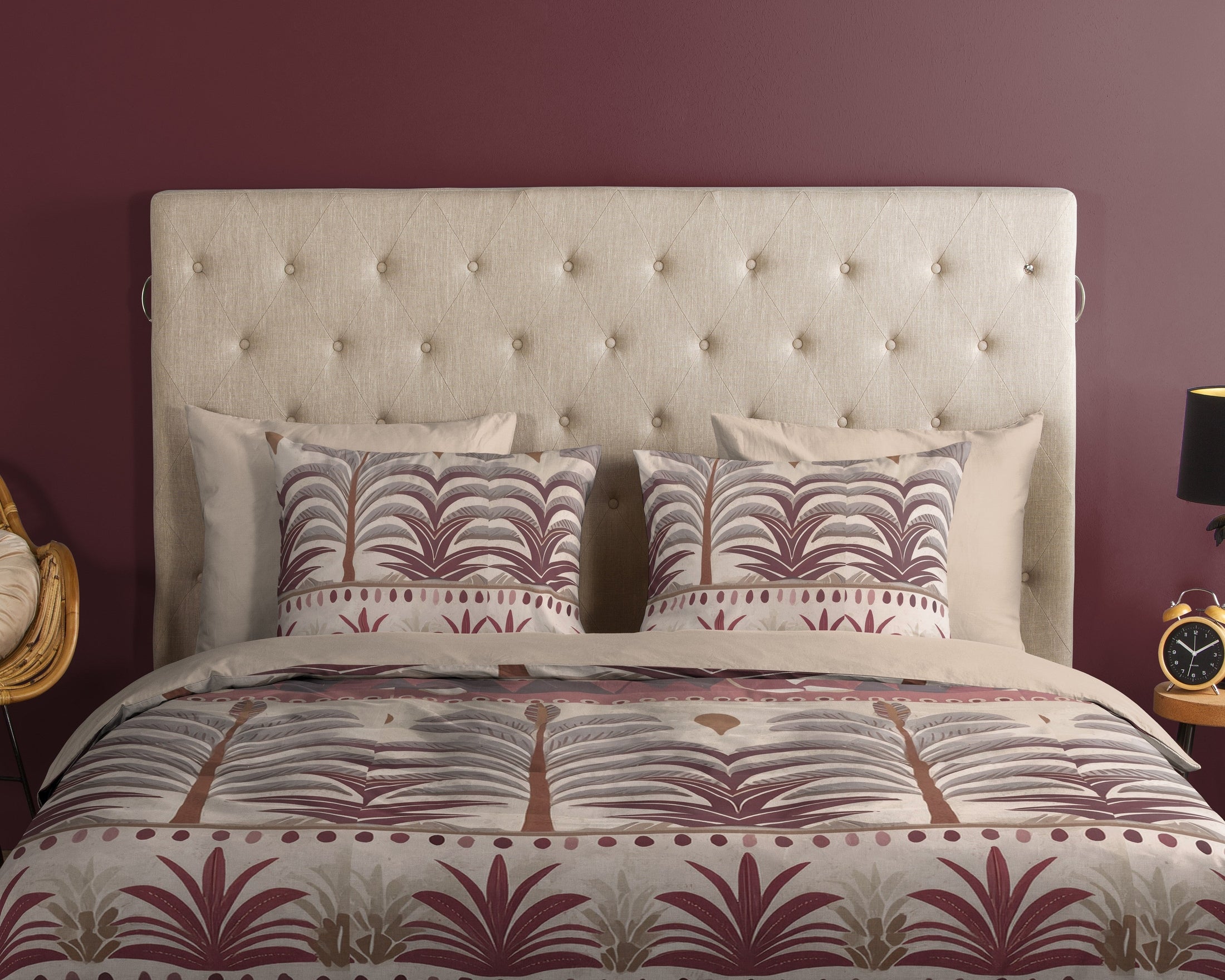 Good Morning Dekbedovertrek Katoen Cabana - Sand