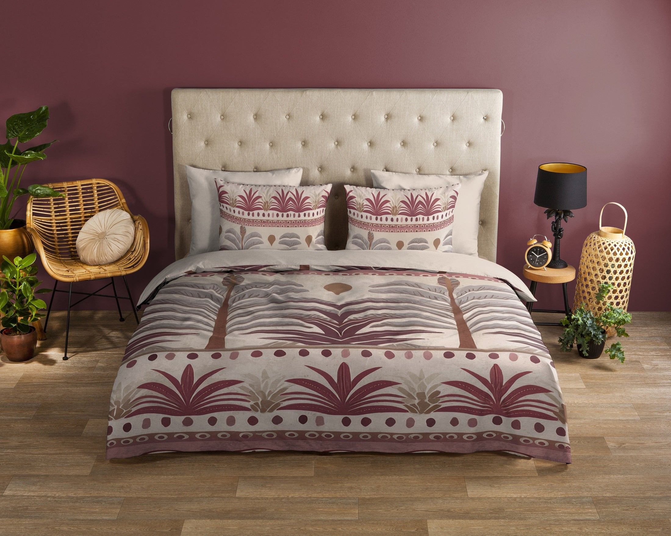 Good Morning Dekbedovertrek Katoen Cabana - Sand