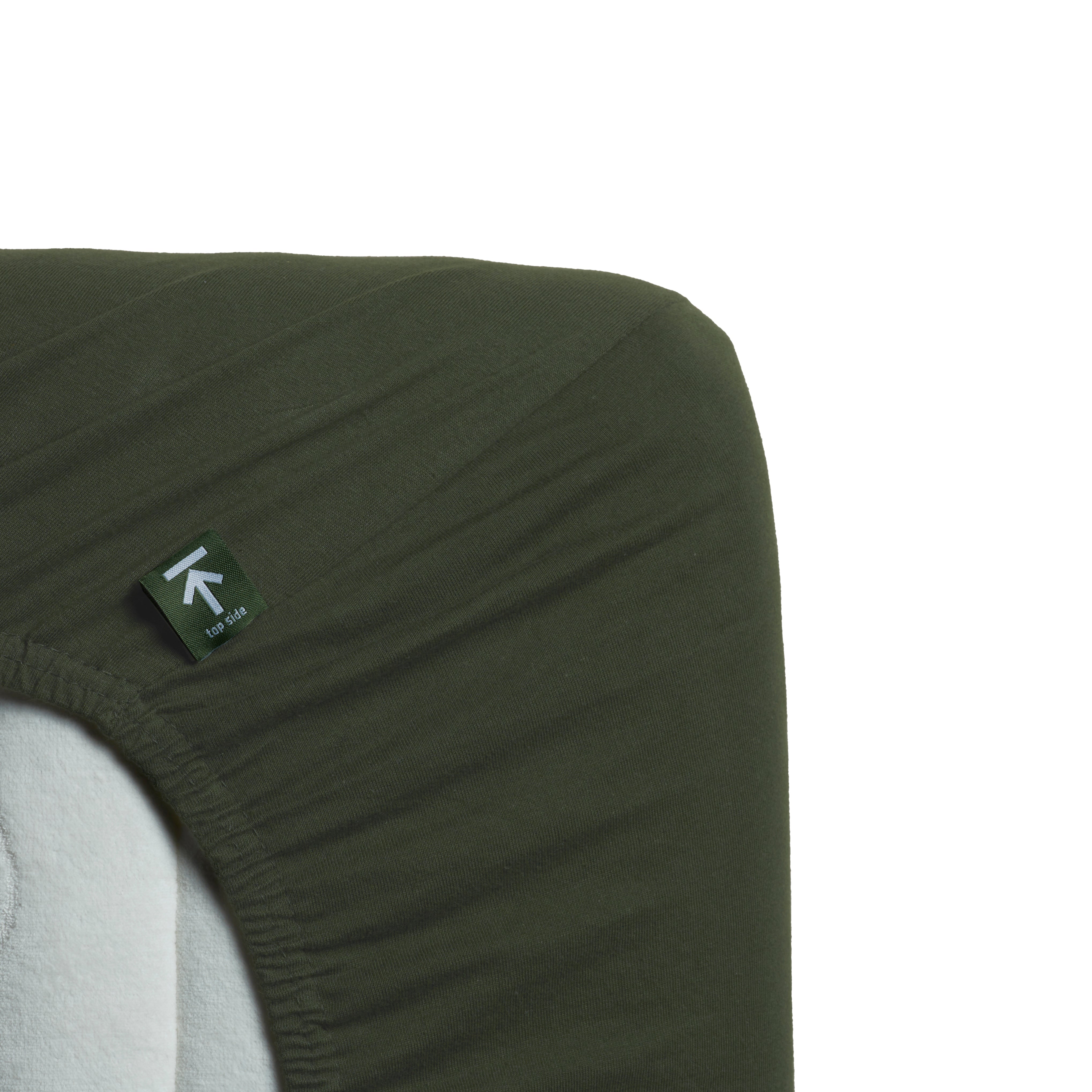 Beddinghouse topper hoeslaken jersey Donker Groen #maat_180 x 200/220 cm
