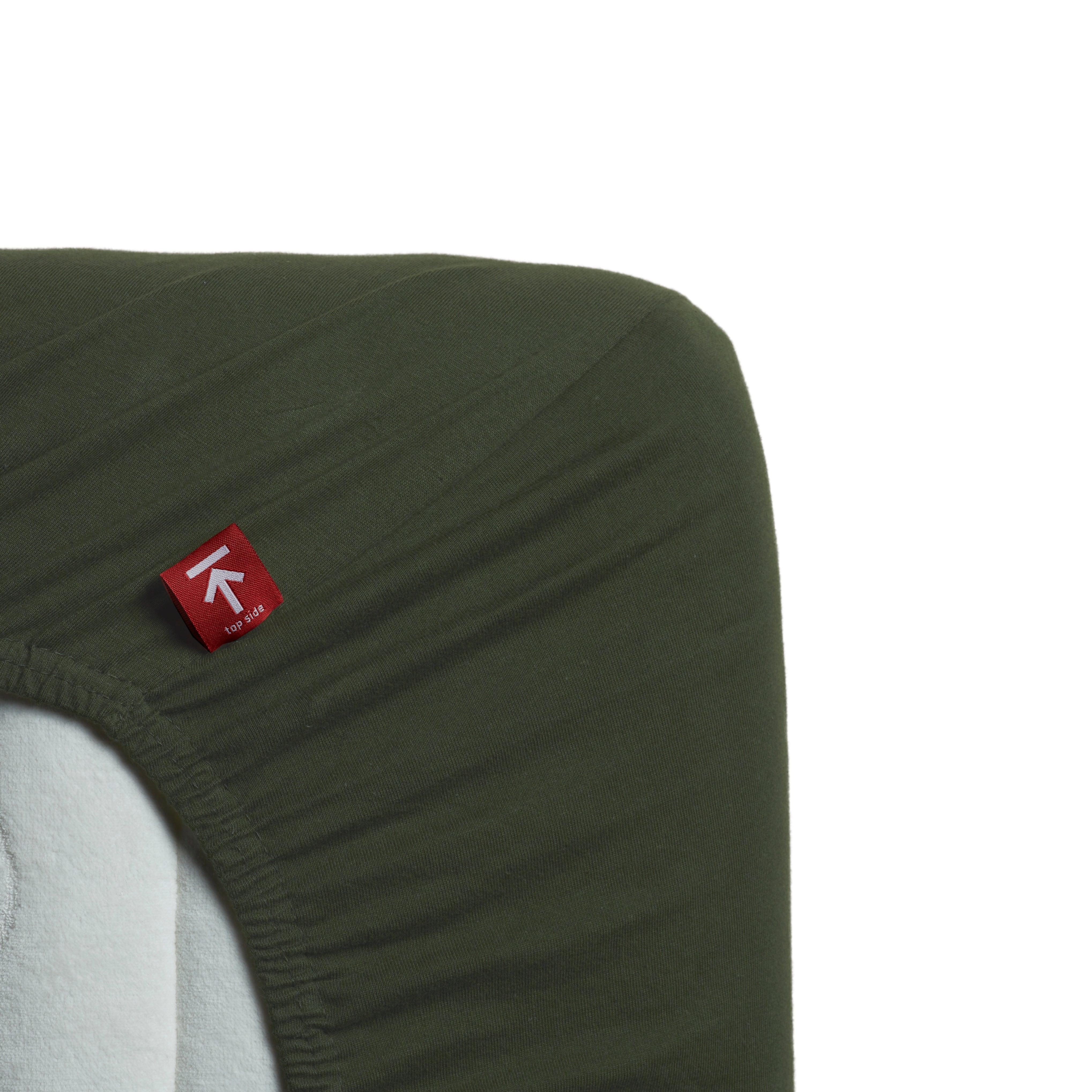 Beddinghouse split topper hoeslaken jersey Donker Groen #maat_160 x 200/220 cm