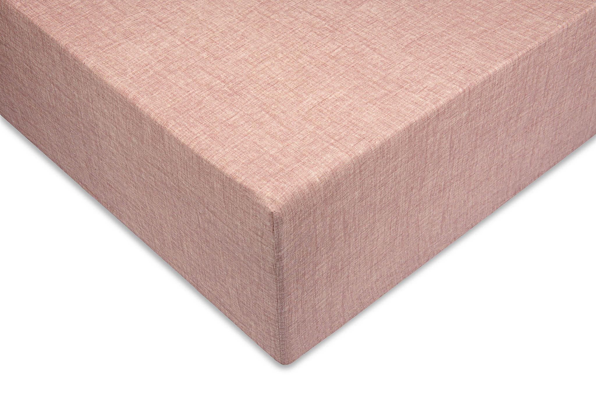 Zo Home hoeslaken Lino Old Rose katoen