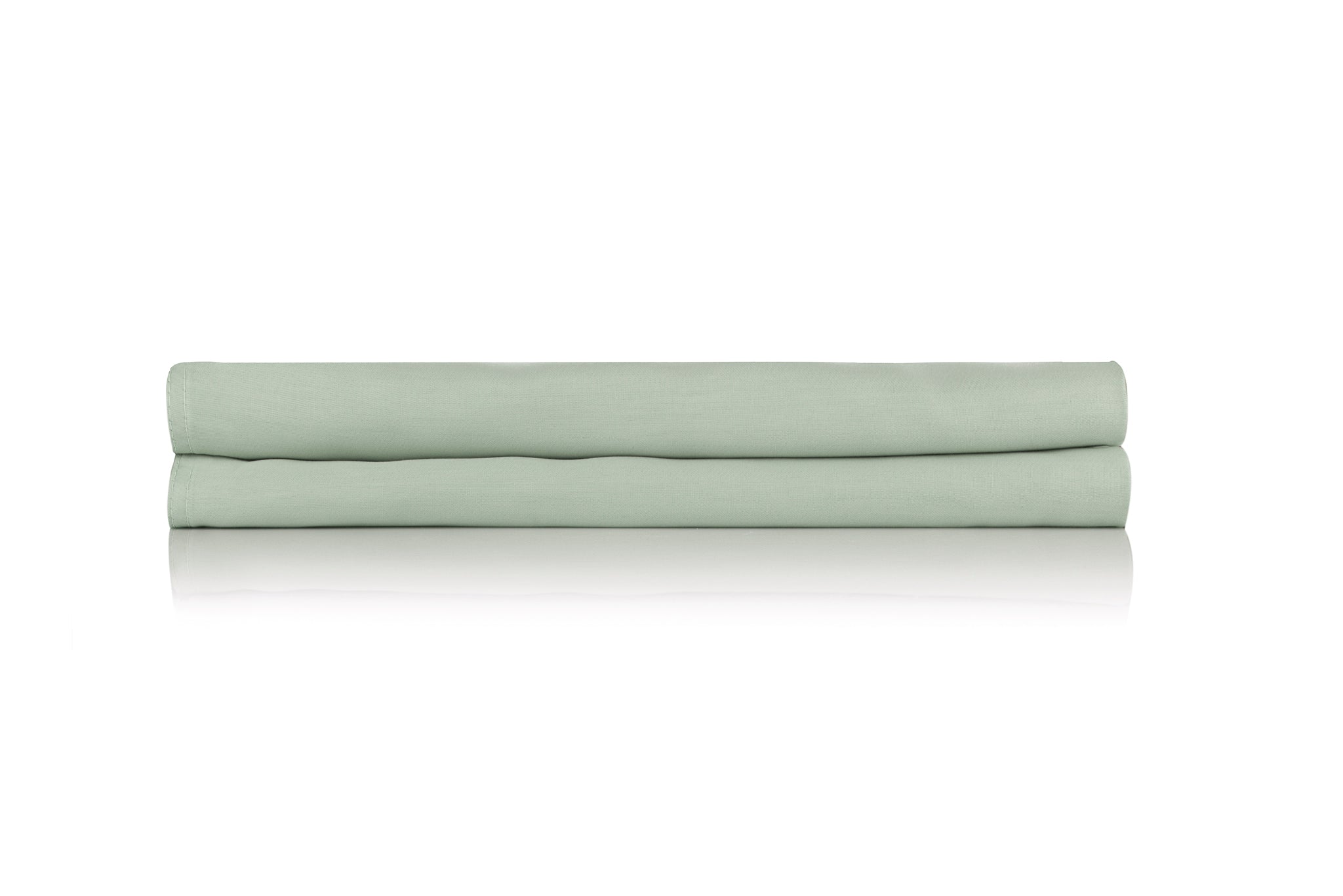 Zo Home hoeslaken Satinado Foam Green satijn