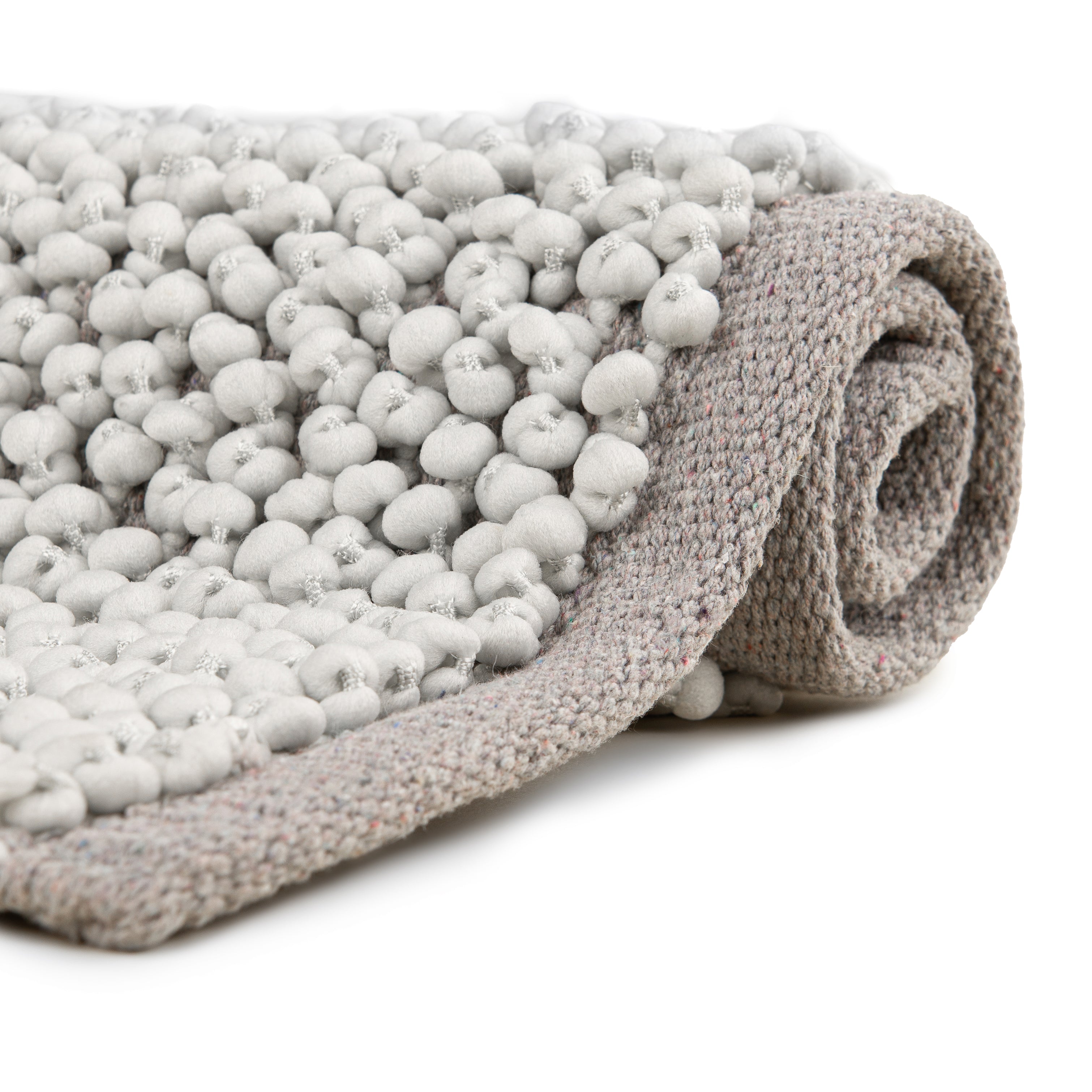 Heckettlane badmat Nodo Light Grey