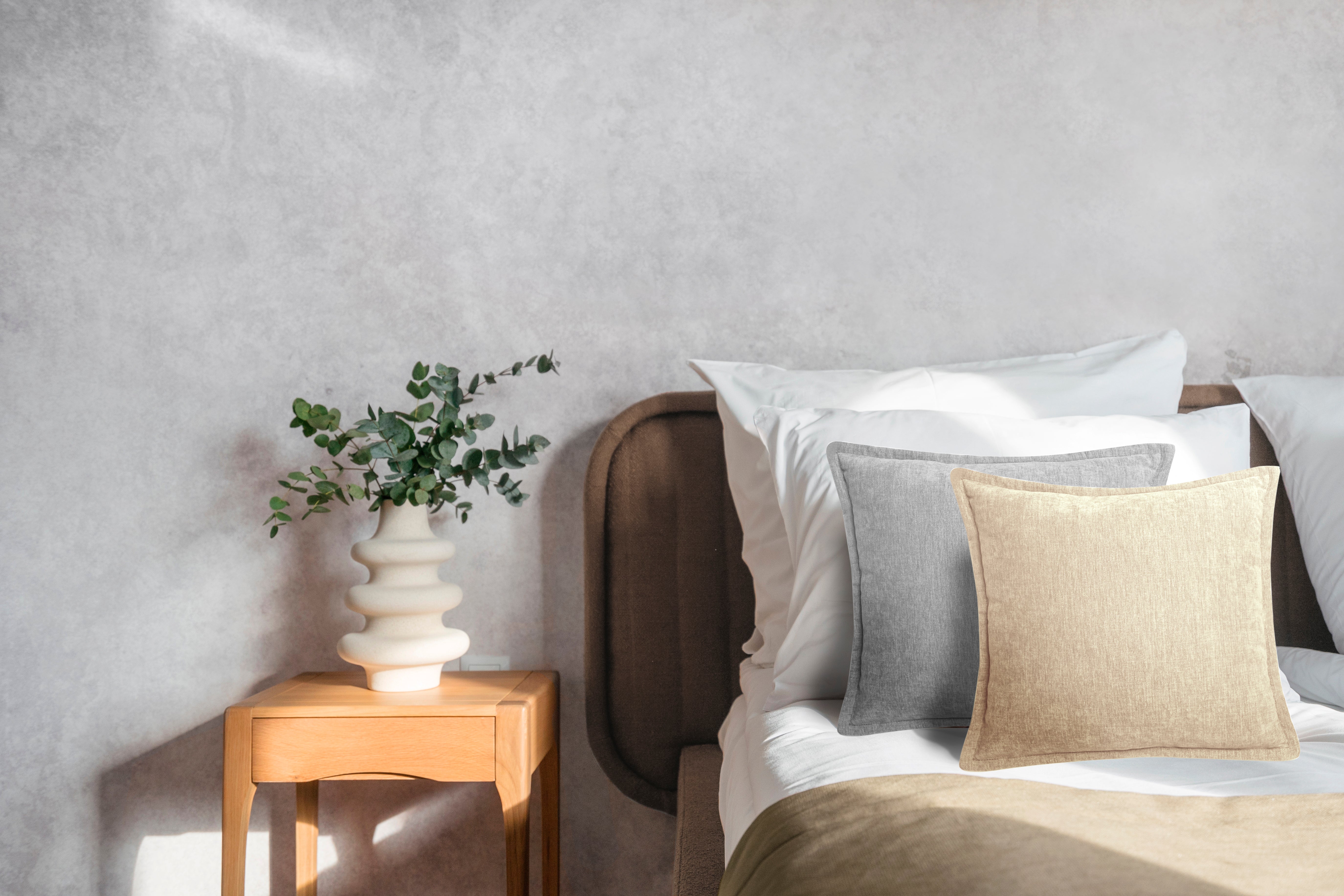 Heckettlane sierkussen Vieux Cuban Sand polyester