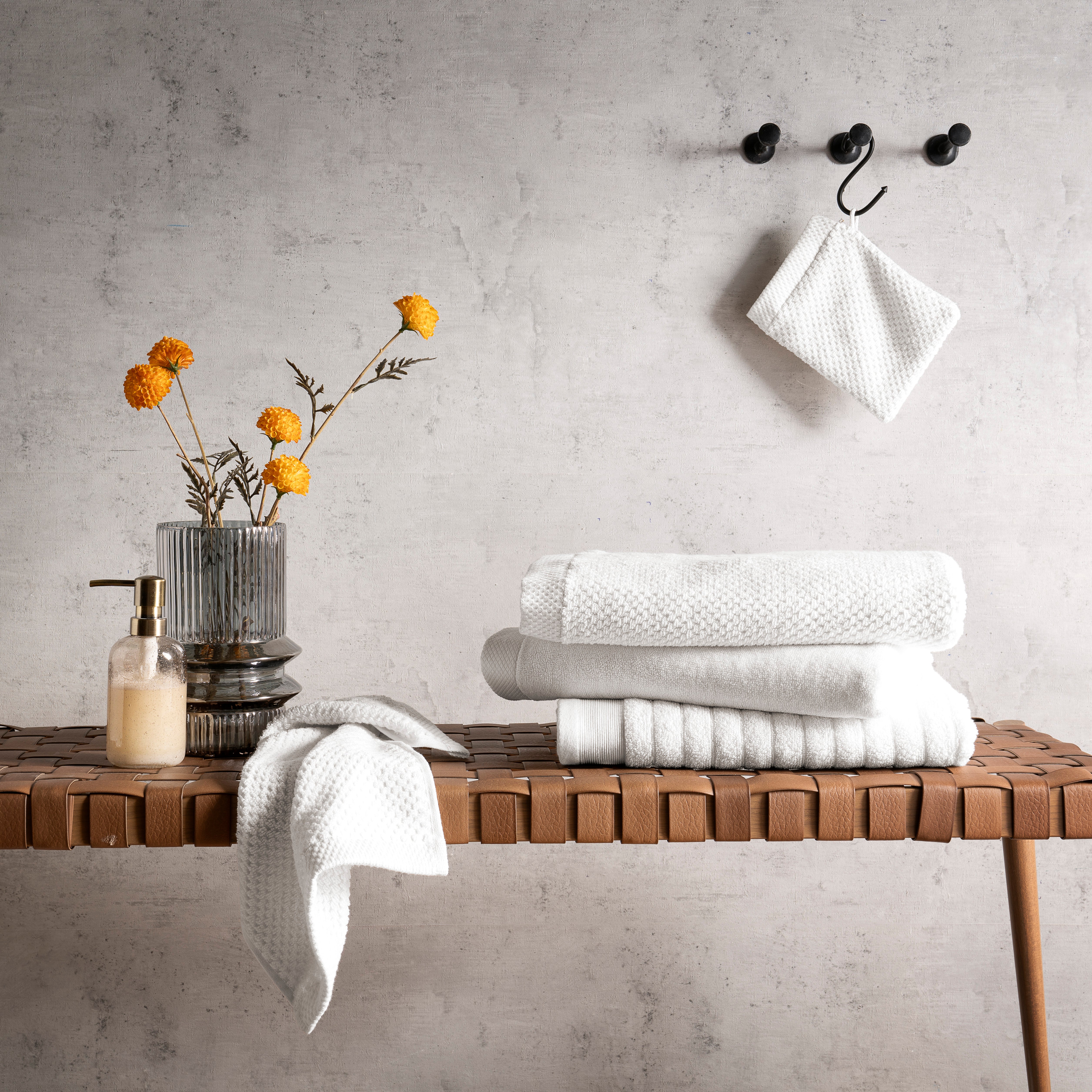 Heckettlane badtextiel Prestige White