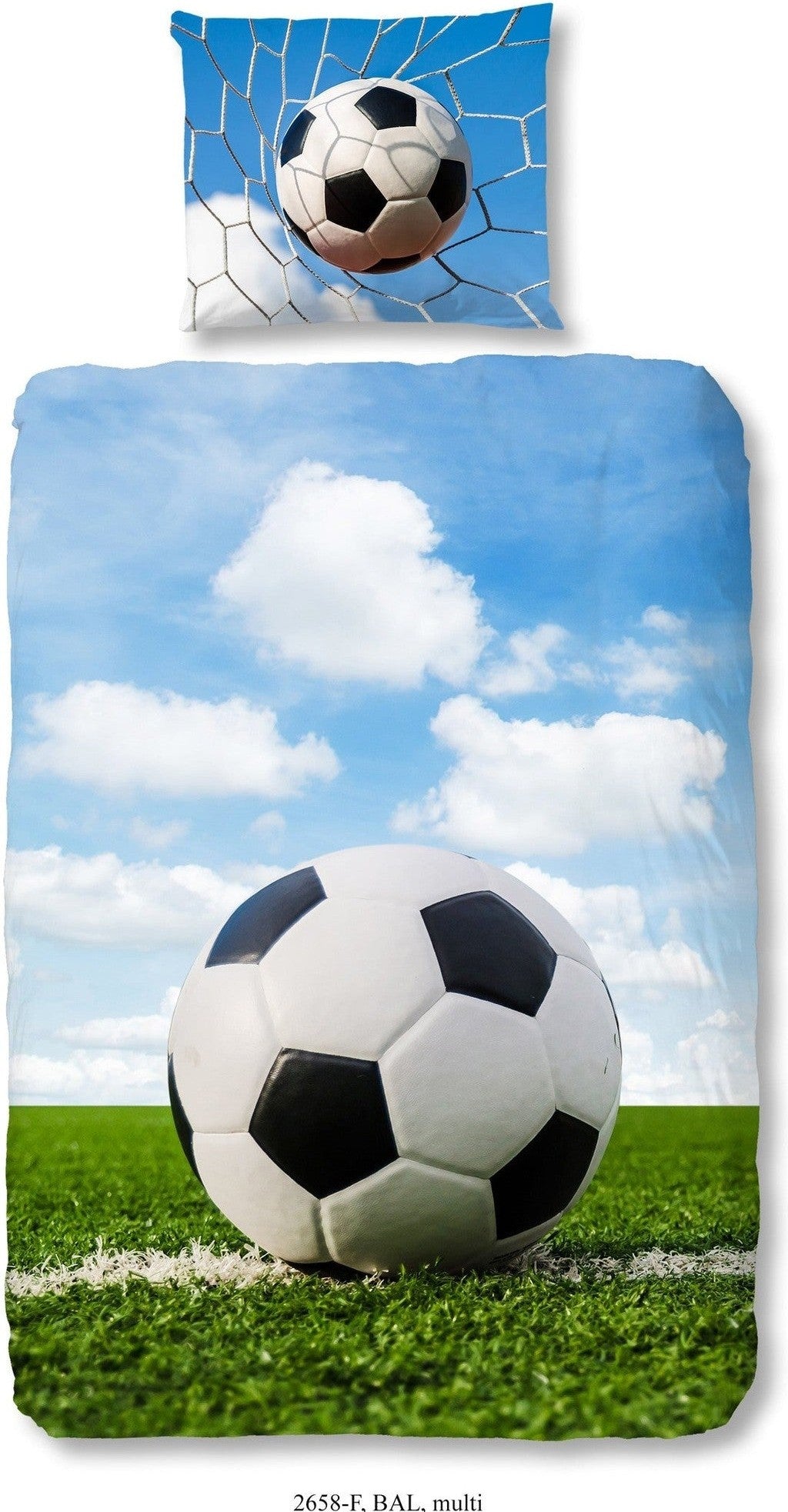 Good Morning Dekbedovertrek Flanel Bal Multi