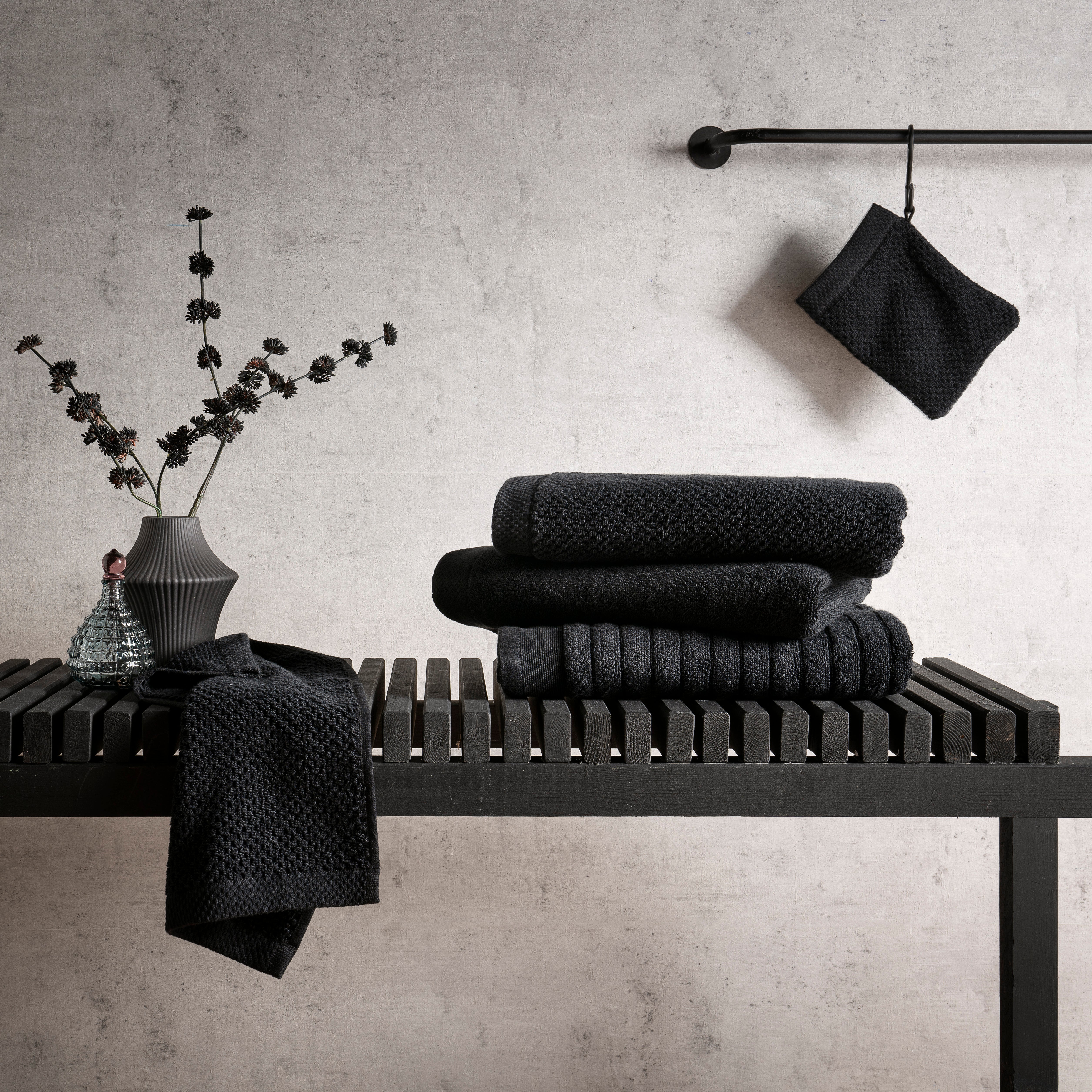 Heckettlane badtextiel Prestige Night Black