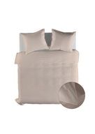 Yellow dekbedovertrek Suite Mumbai Dollar Sand katoen percale