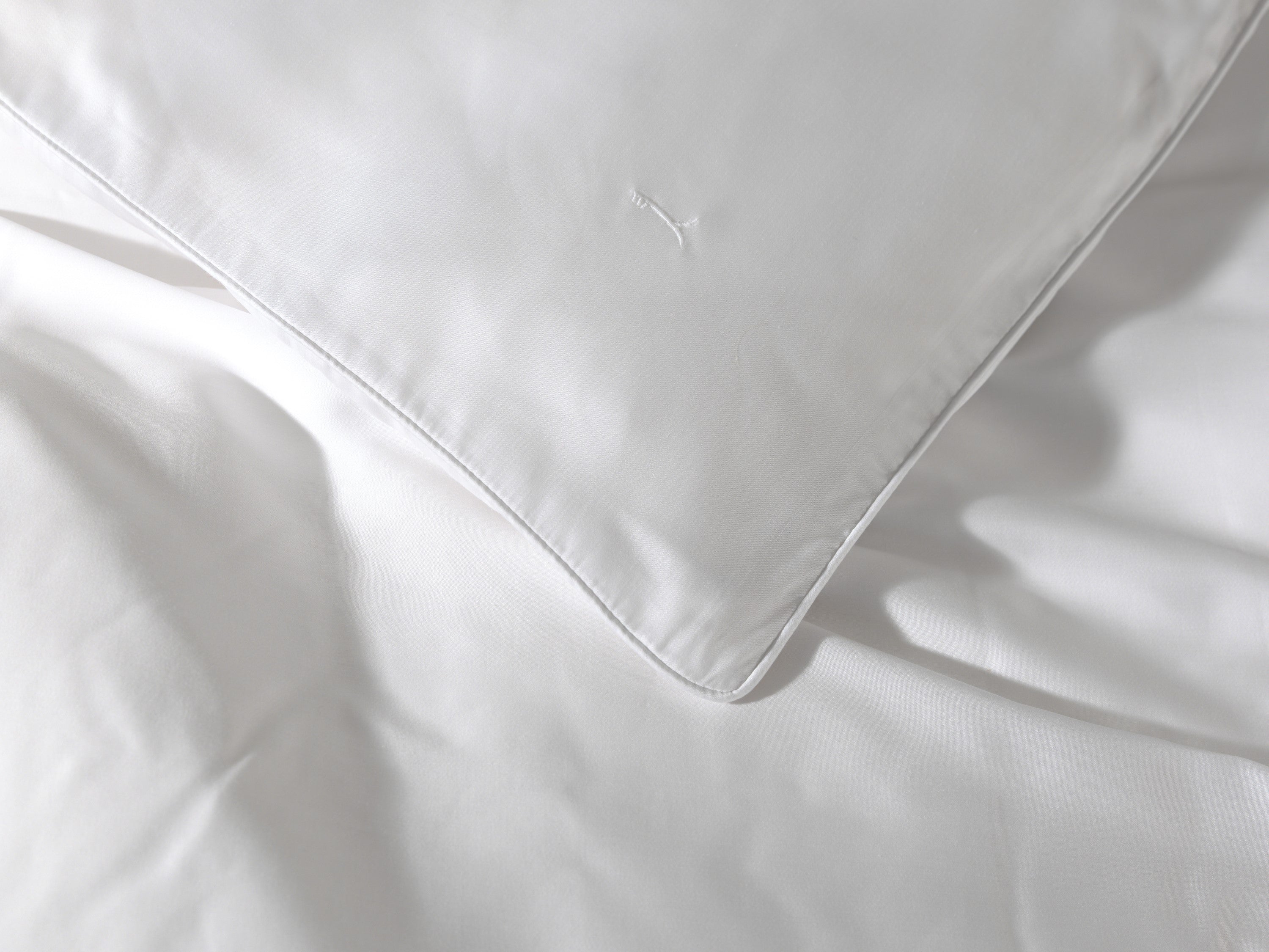Yellow dekbedovertrek Suite New York Blanc de Blanc lyocell