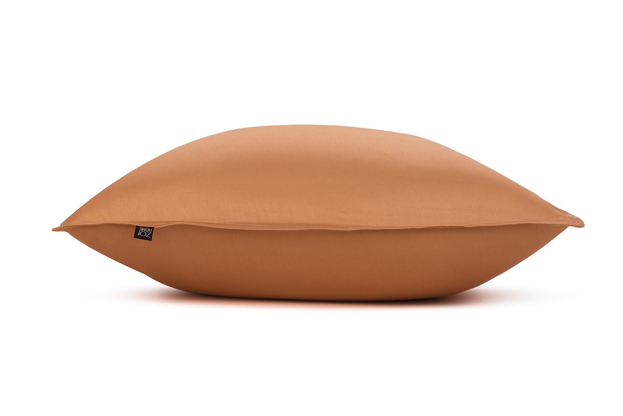 Zo Home kussensloop Satinado Cognac Brown satijn