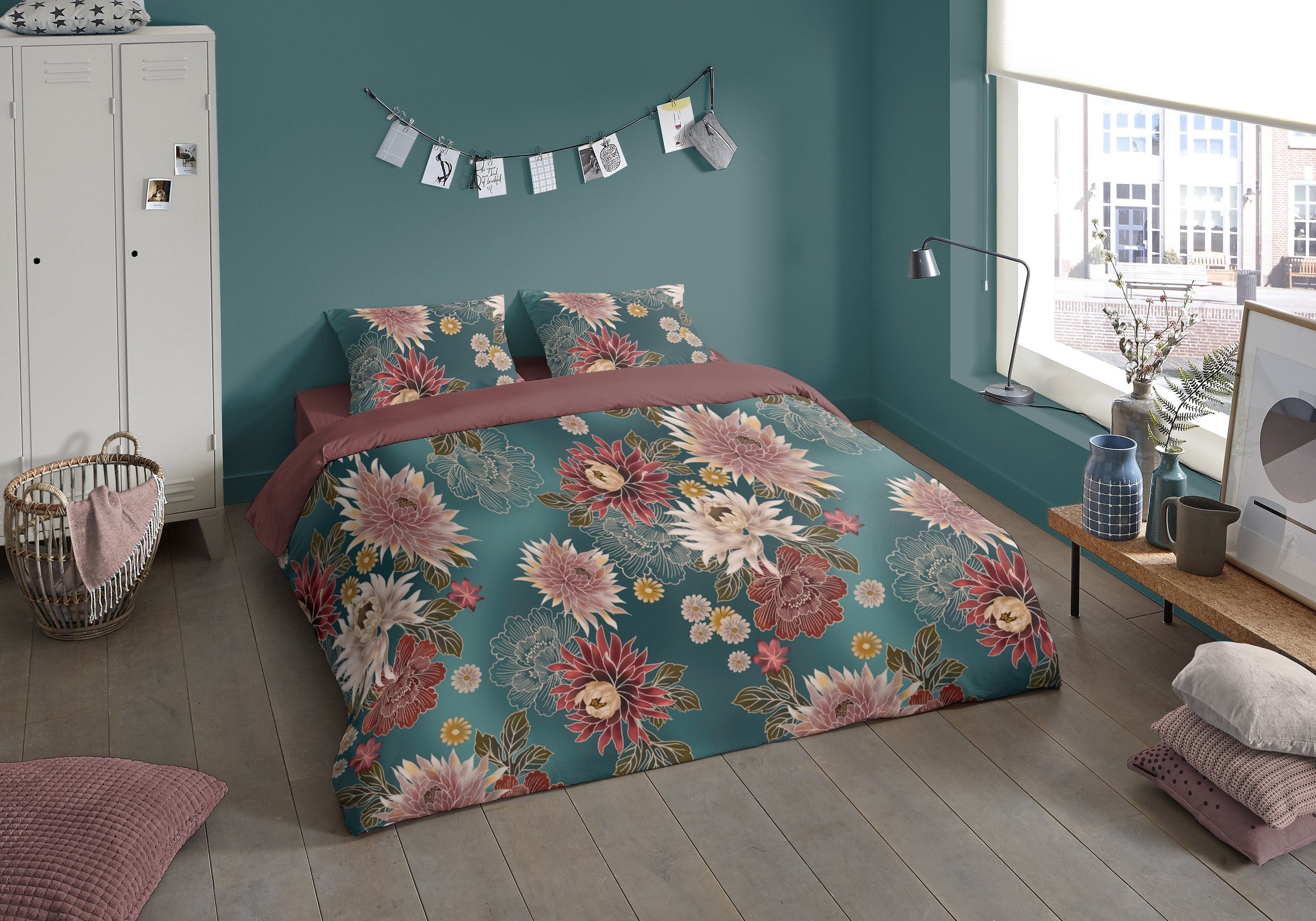 Pure Dekbedovertrek Microfiber May - Petrol