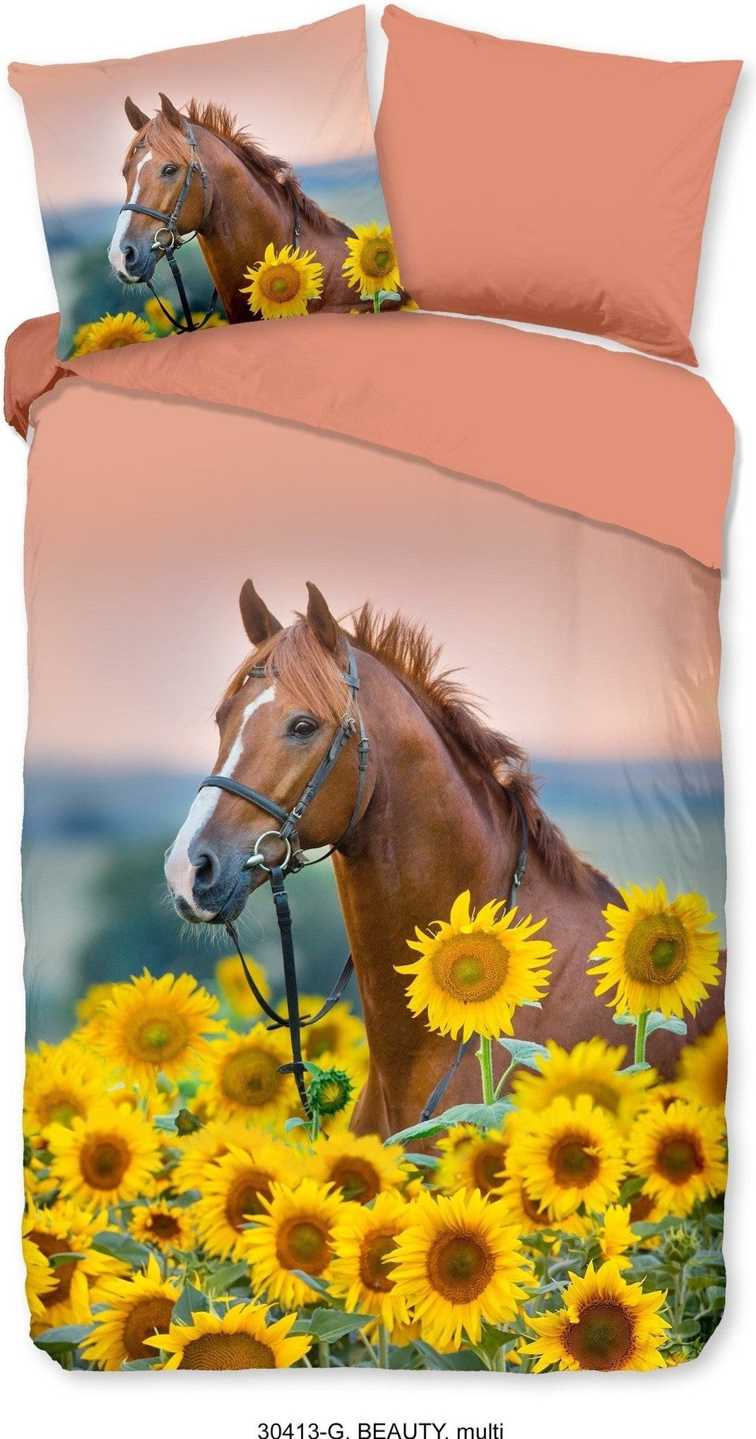 Good Morning Dekbedovertrek Katoen Beauty Multi