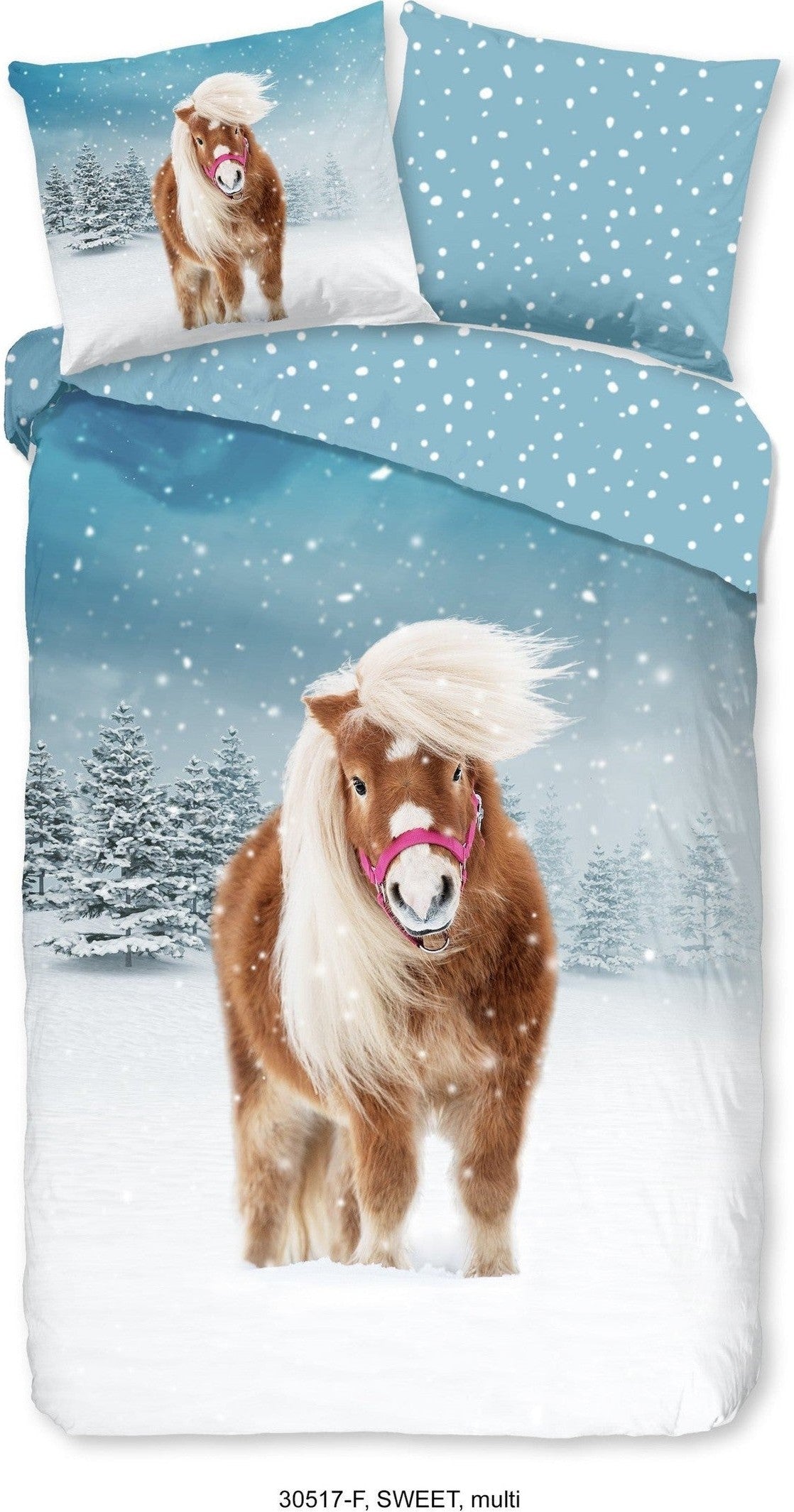 Good Morning Dekbedovertrek Flanel Sweet Multi