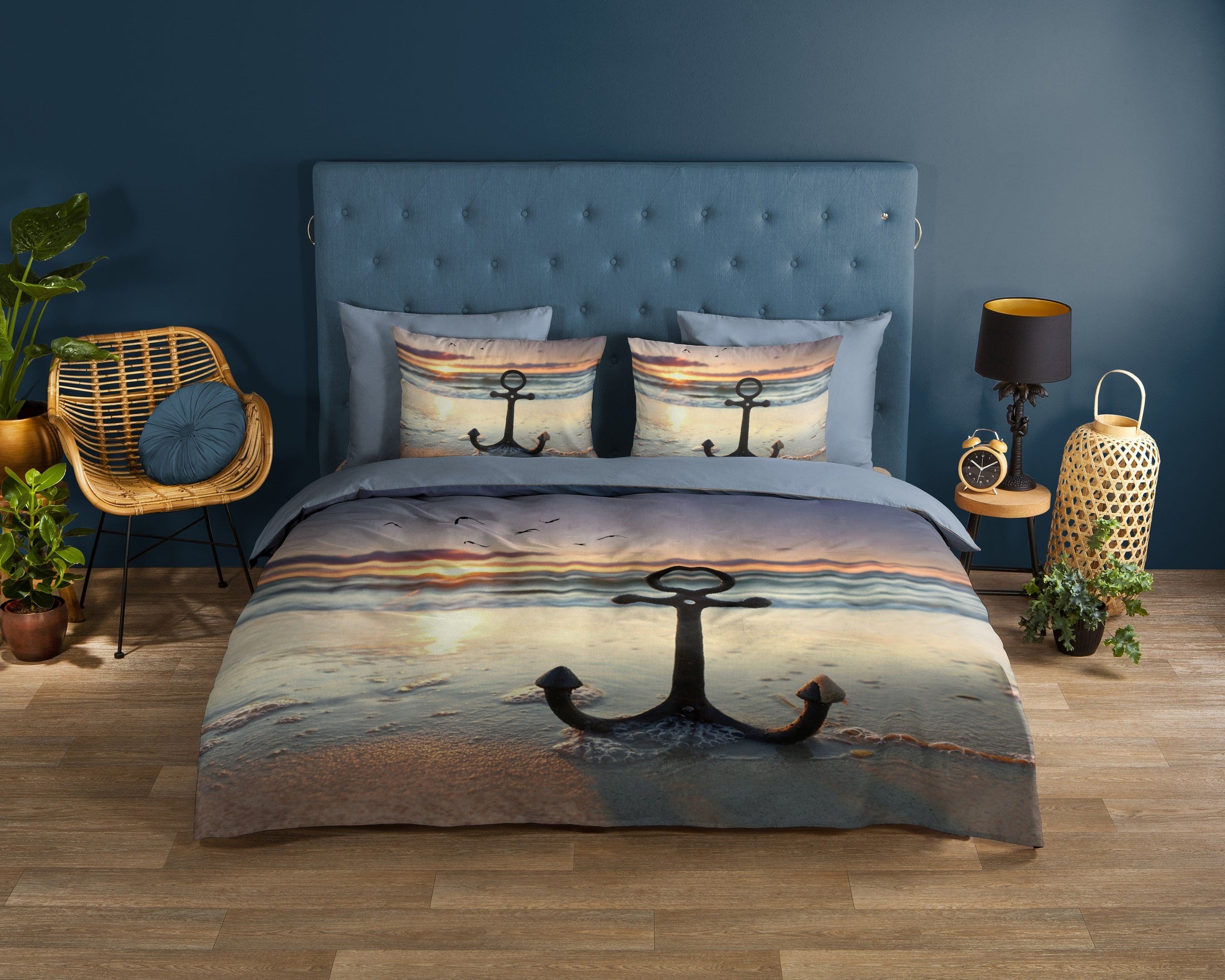 Good Morning Dekbedovertrek Katoen Mar - Multi