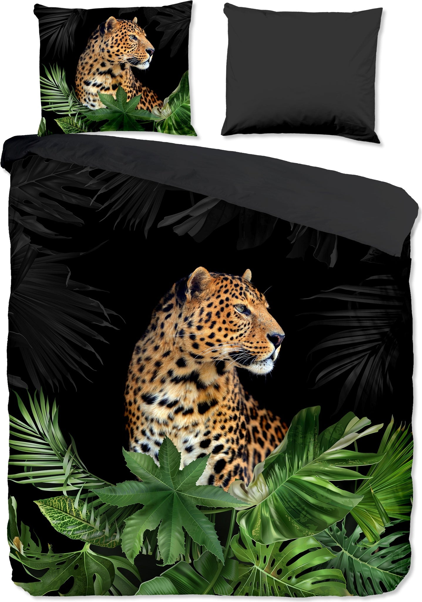 Pure Dekbedovertrek Microfiber Mala - Black