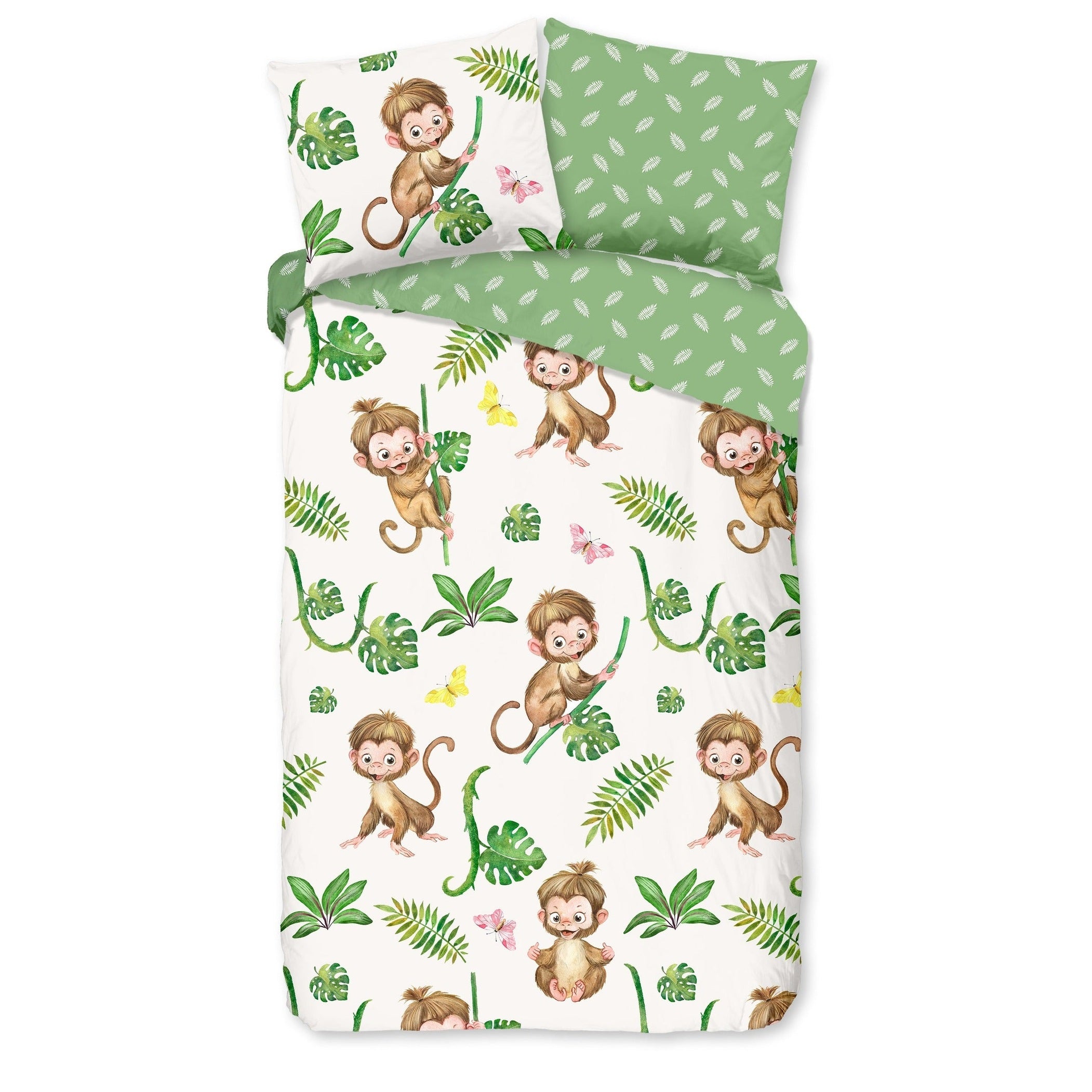 Good Morning Bettbezug Cotton Play Green