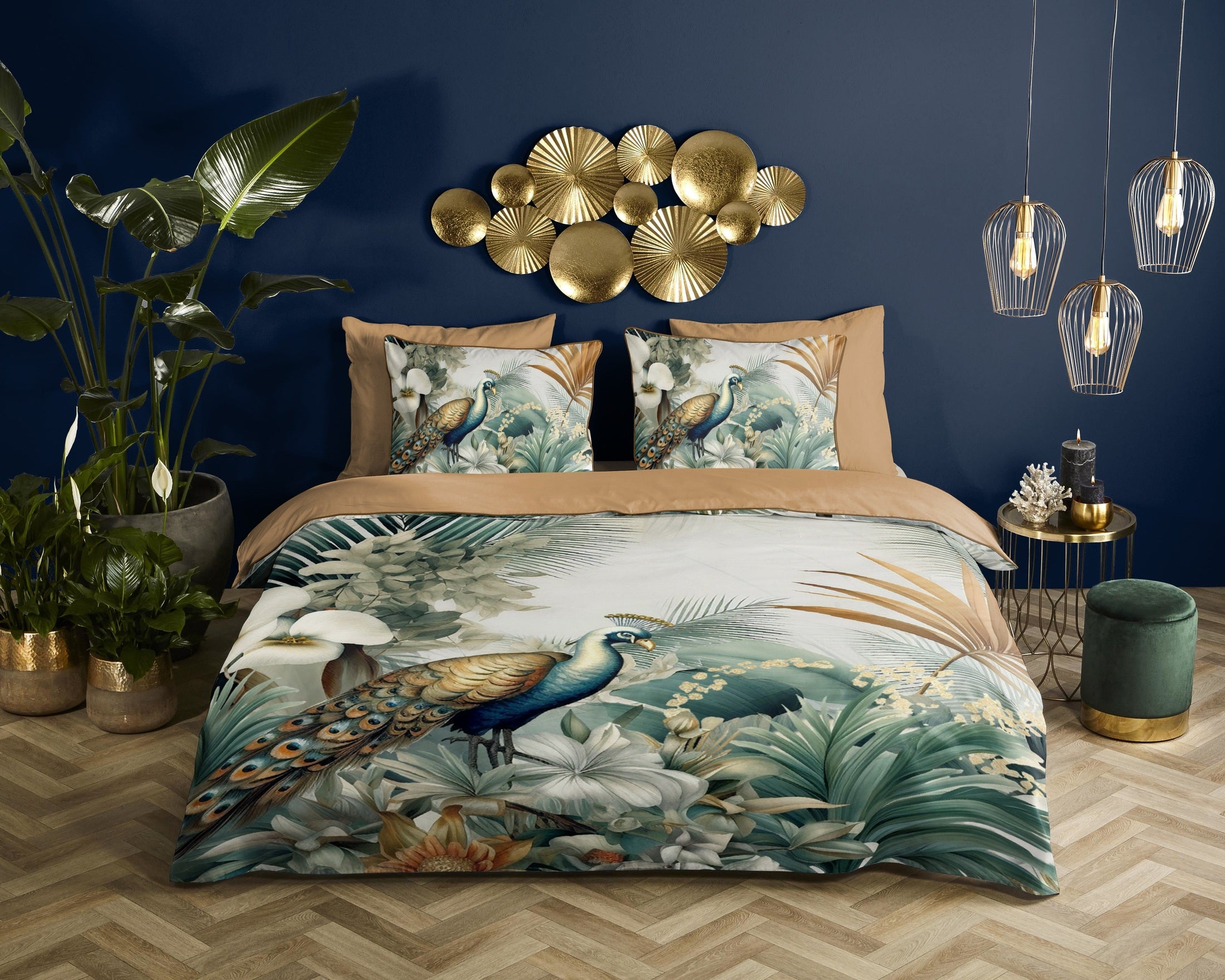 Descanso Dekbedovertrek Satijn Dana - Multi