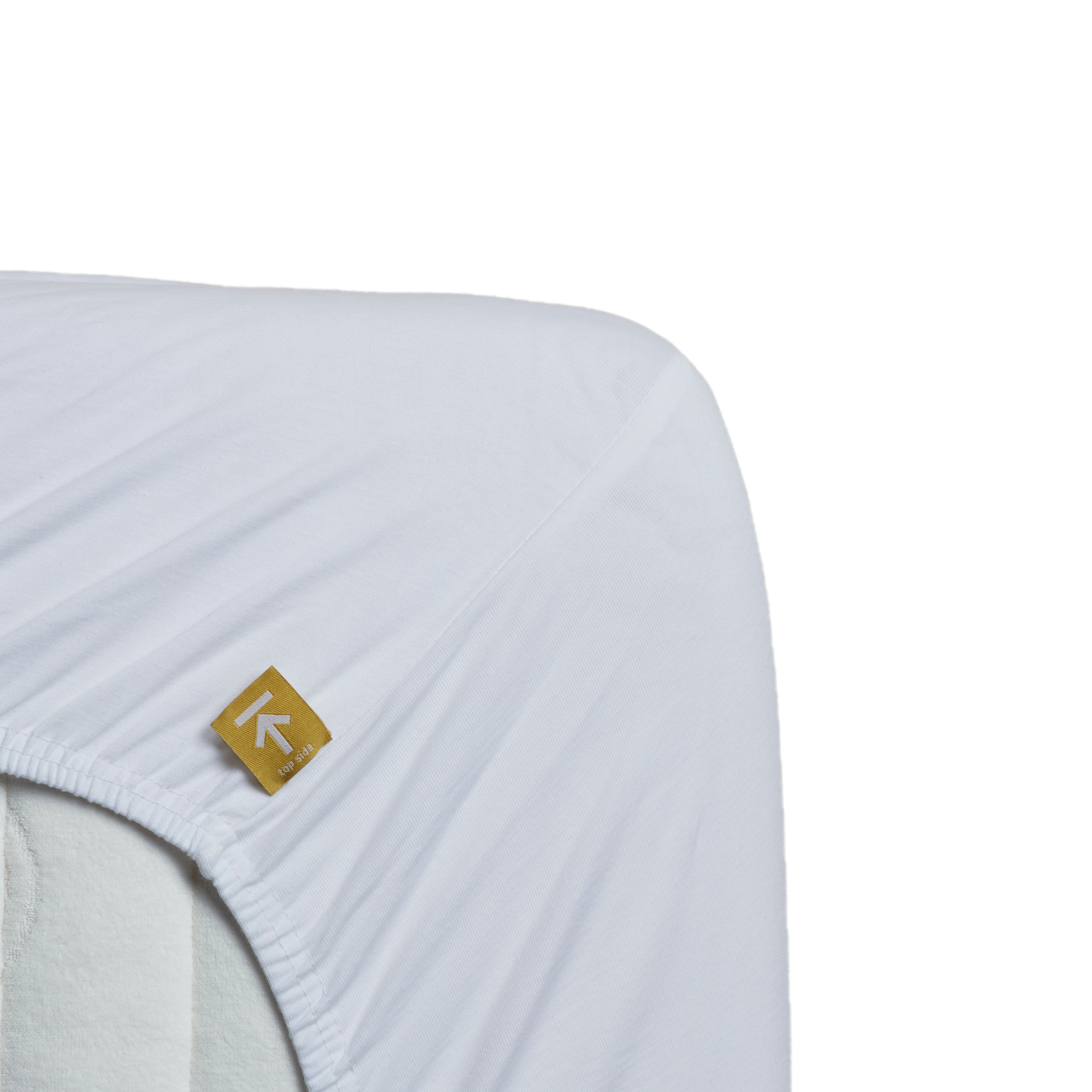 Beddinghouse topper hoeslaken jersey Wit #maat_100 x 200/220 cm