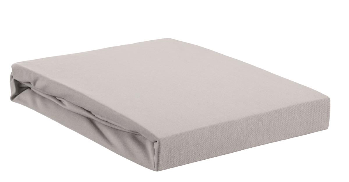 Beddinghouse Hoeslaken Jersey Stretch Light Grey