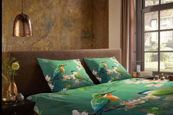 Pure Dekbedovertrek Microfiber Signi - Green