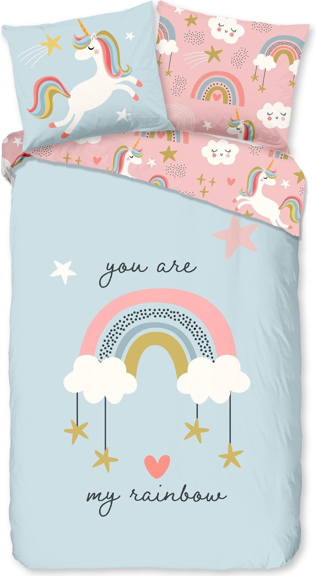 Good Morning Dekbedovertrek Katoen Suus Multi