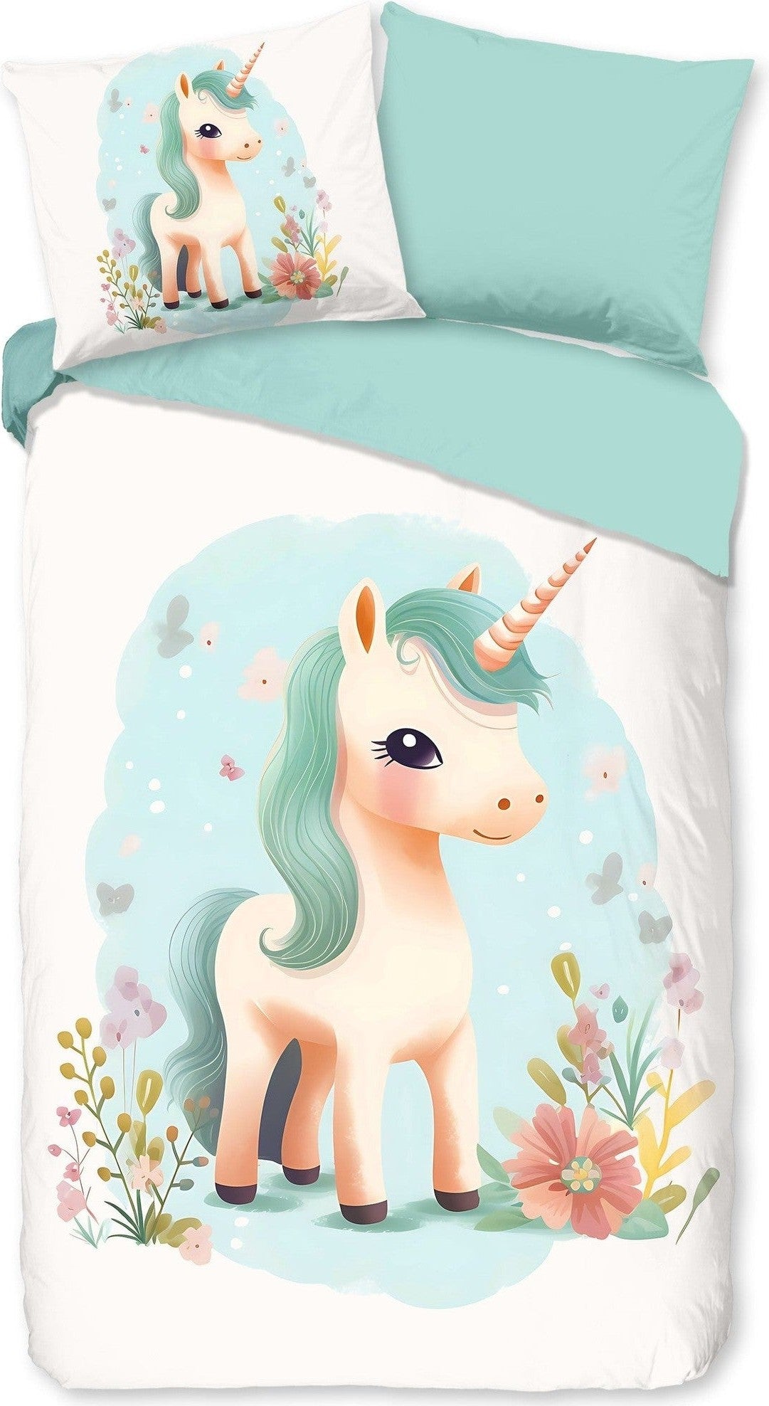 Good Morning Dekbedovertrek Flanel One Multi