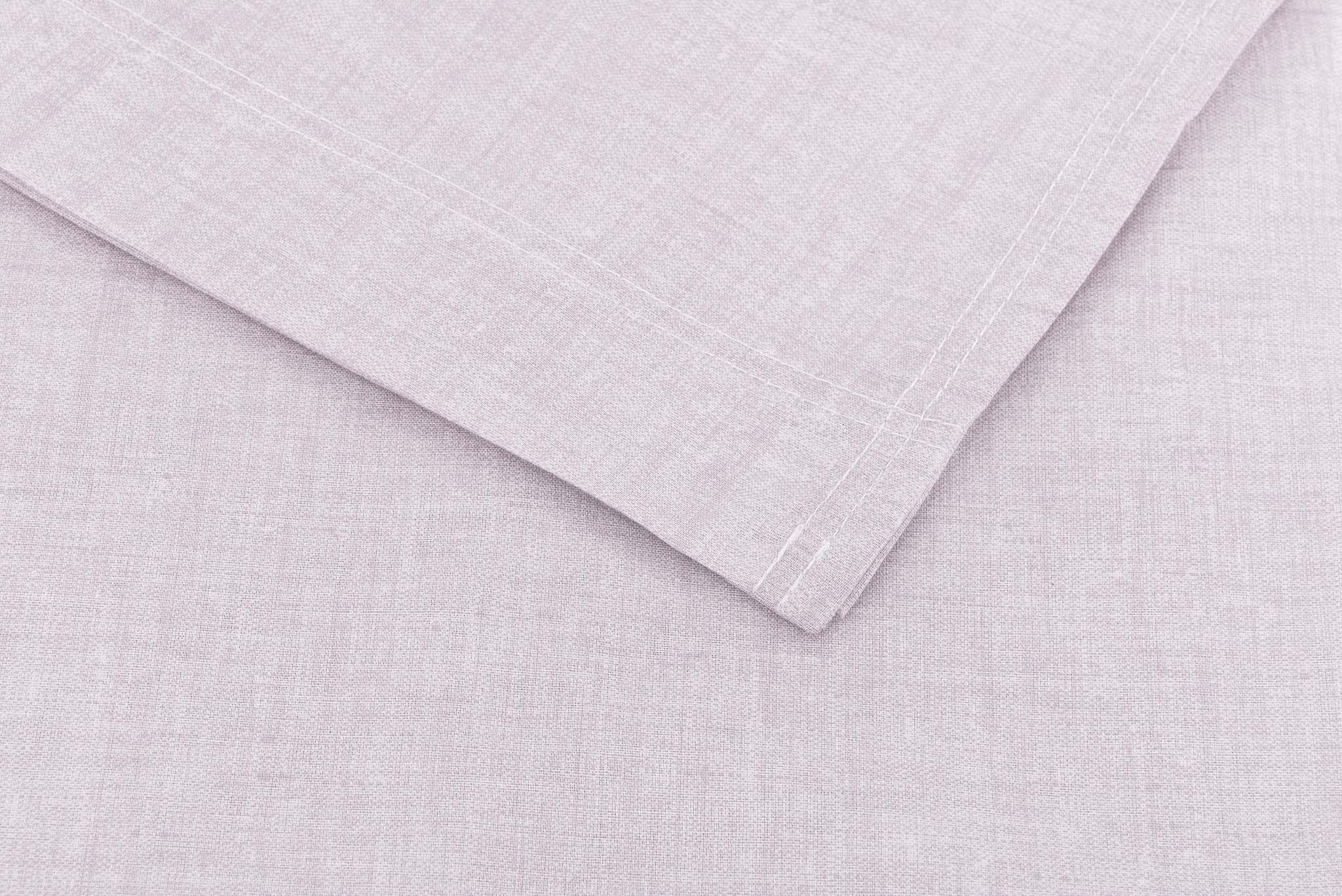 Zo Home laken Lino Grey Lilac katoen