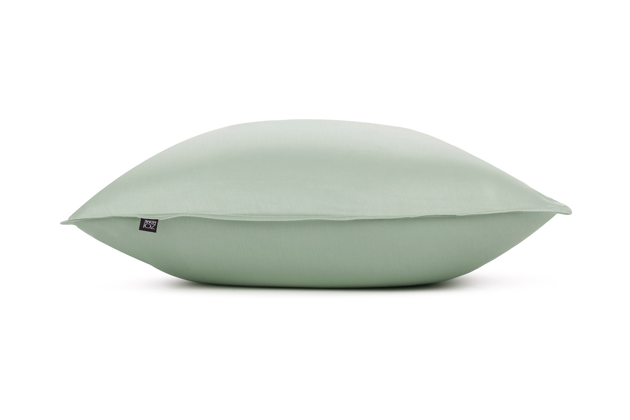 Zo Home kussensloop Satinado Foam Green satijn