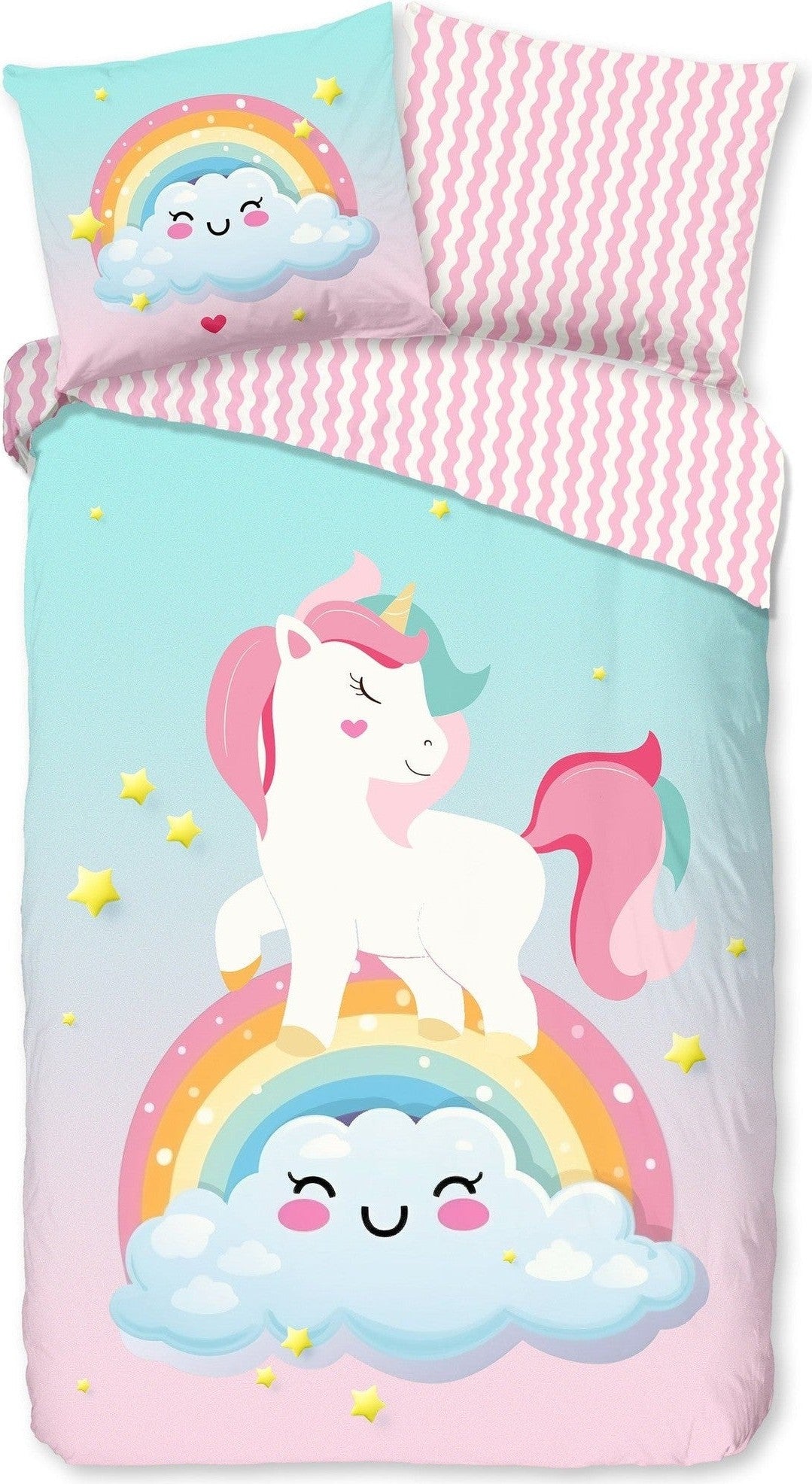 Good Morning Dekbedovertrek Katoen Sweety Multi